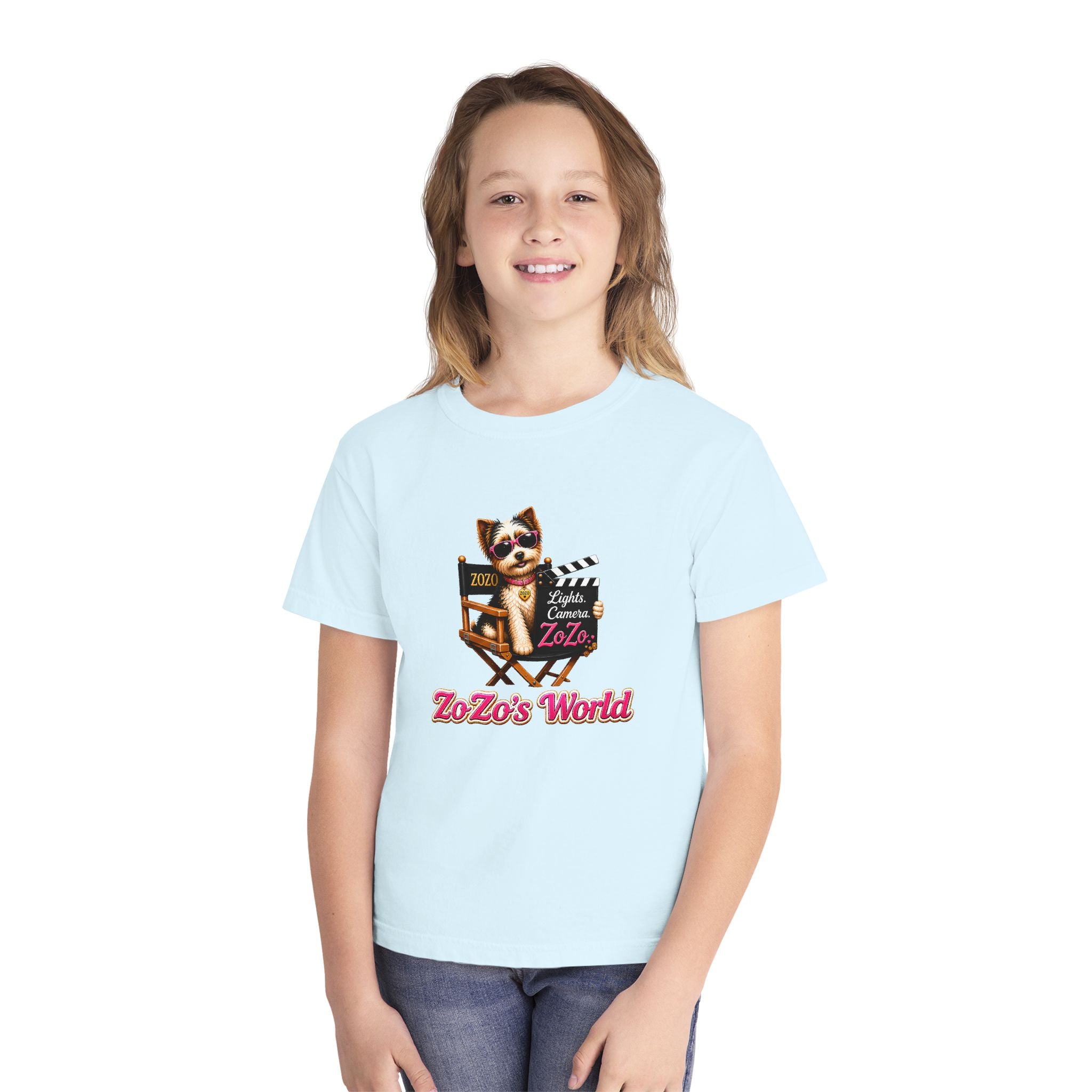 ZoZo’s World “Lights. Camera. ZoZo.” T-Shirt