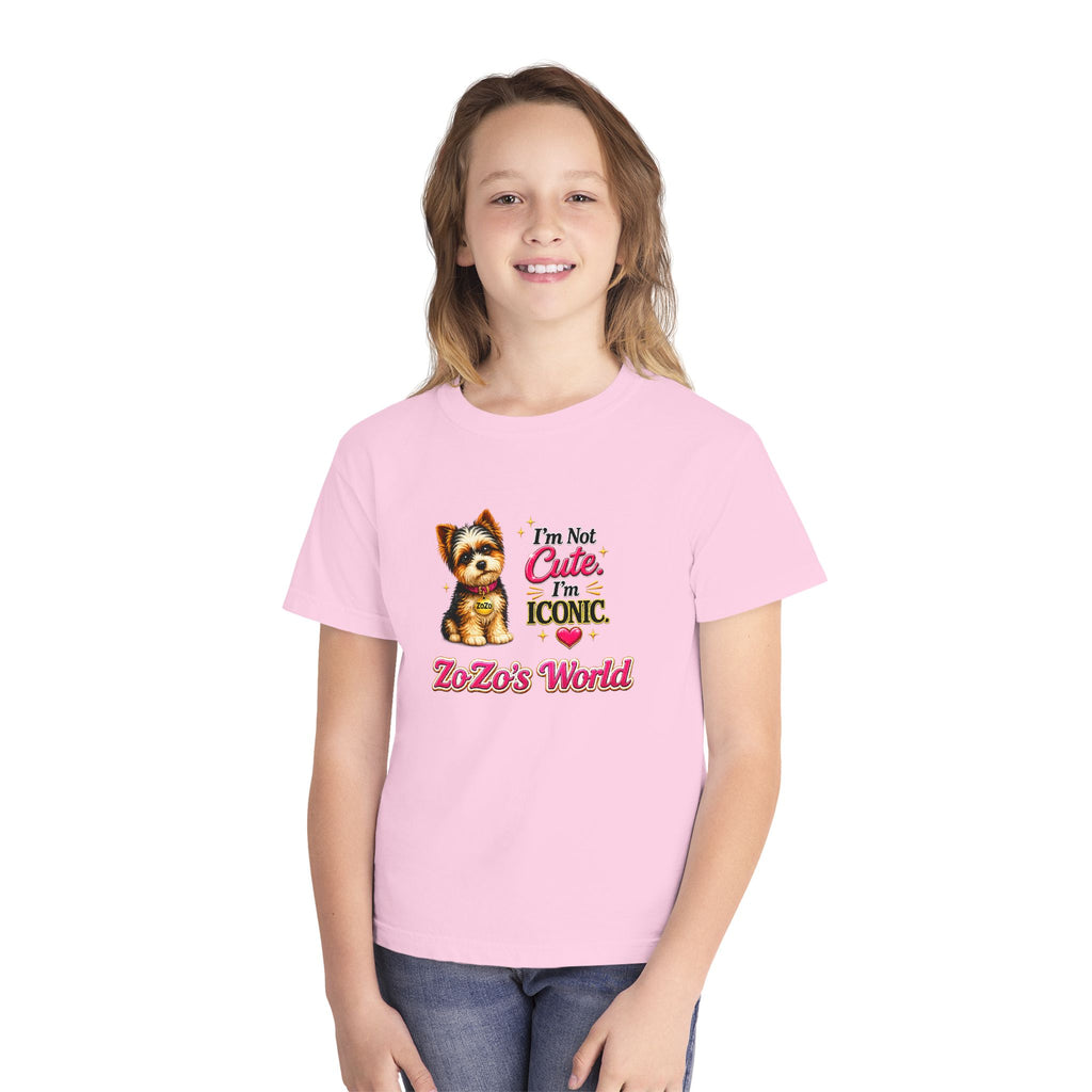 ZoZo’s World “I’m Not Cute. I’m Iconic.” T-Shirt