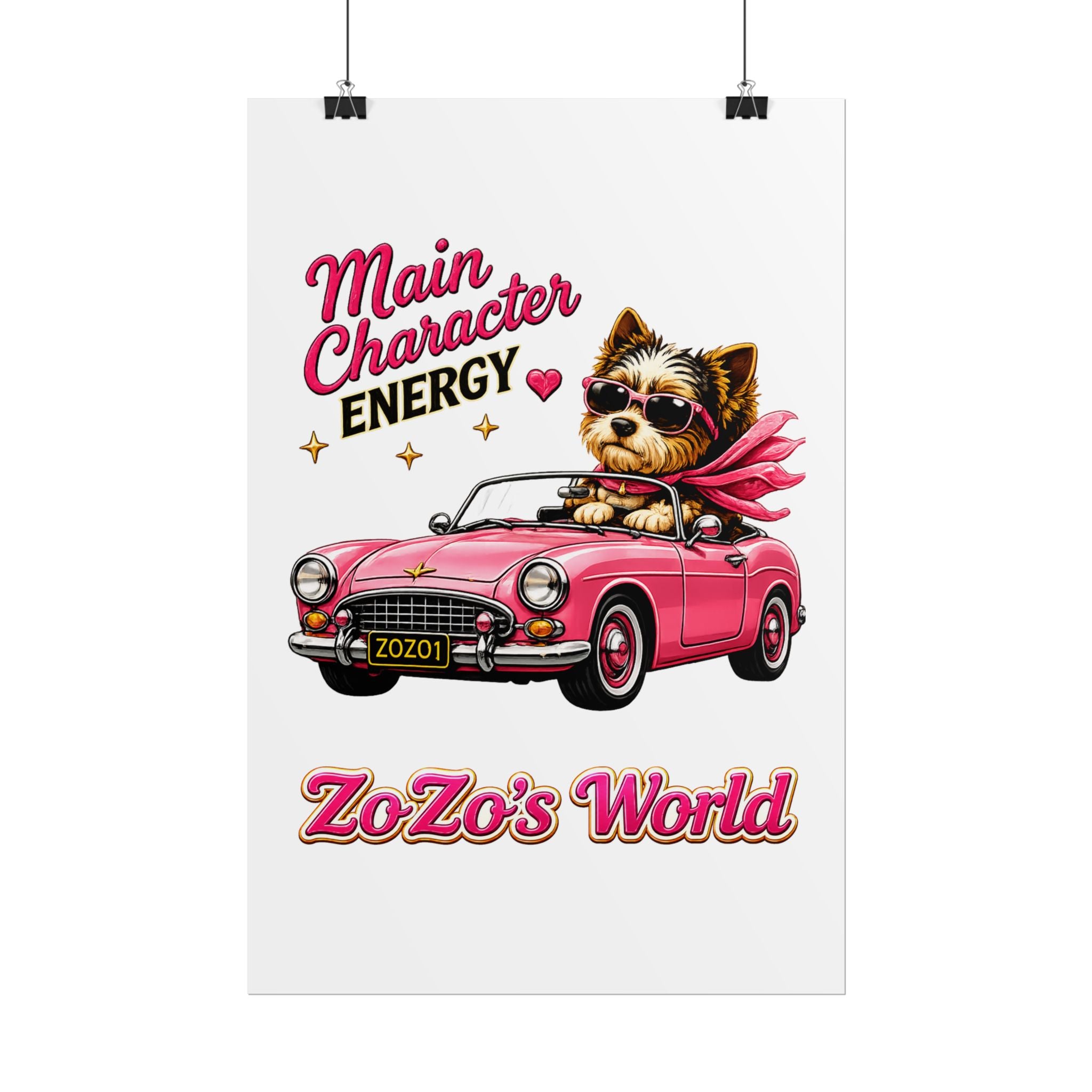 ZoZo’s World “Main Character Energy” Poster