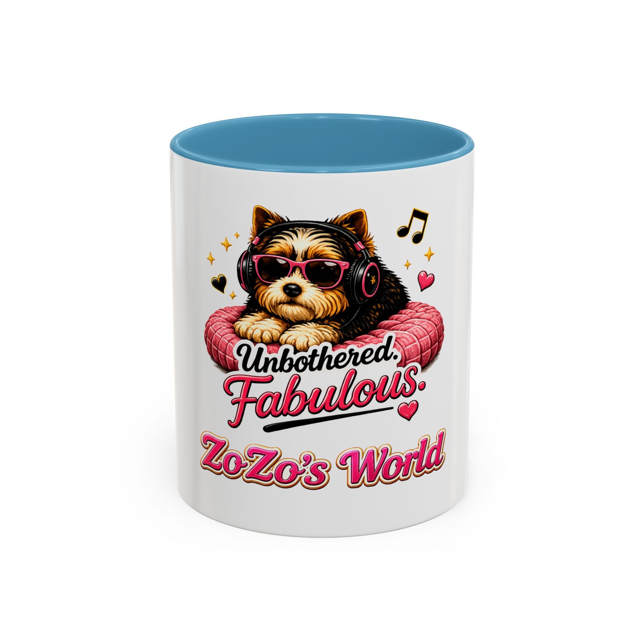 ZoZo’s World “Unbothered and Fabulous” Ceramic Mug