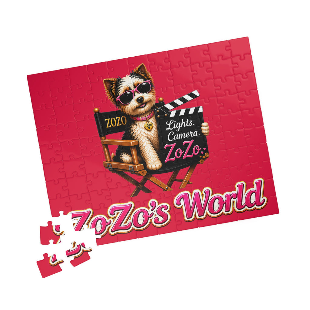 ZoZo’s World “Lights. Camera. ZoZo.” Puzzle (Pink)