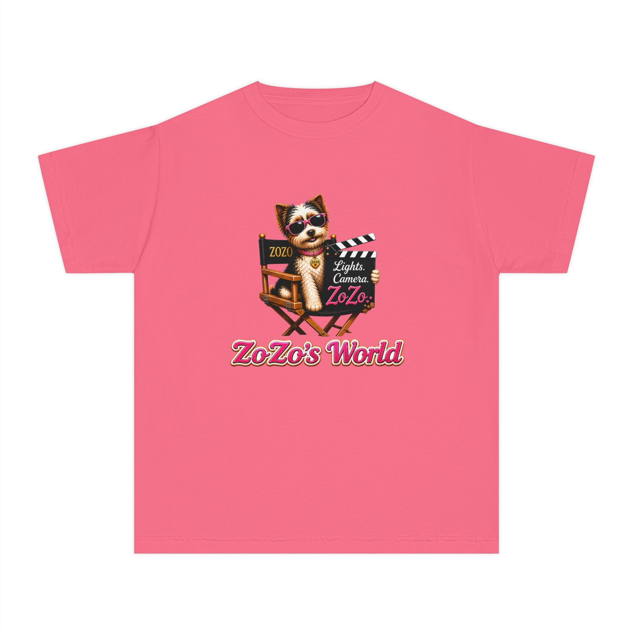 ZoZo’s World “Lights. Camera. ZoZo.” T-Shirt