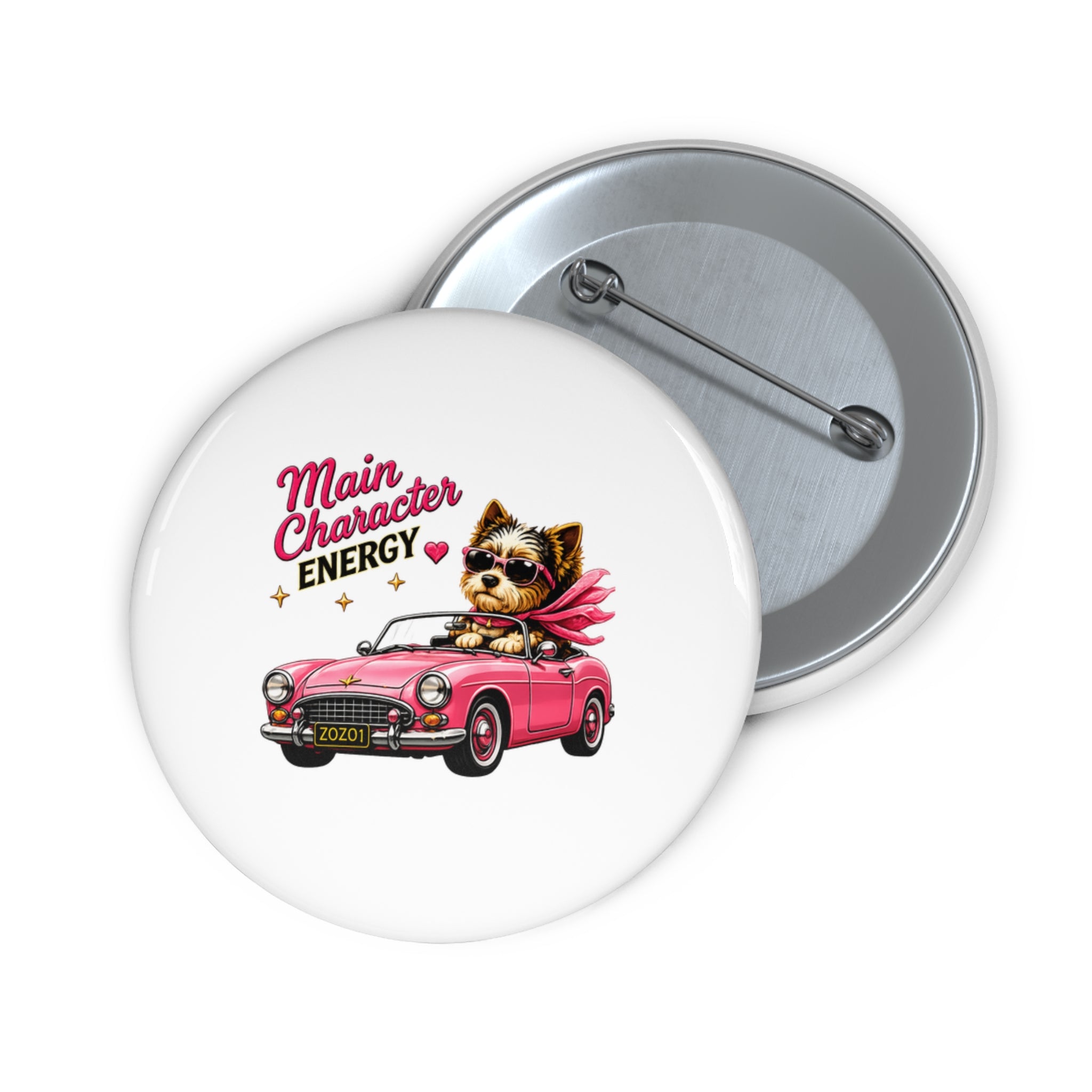 ZoZo’s World “Main Character Energy” Pin Button