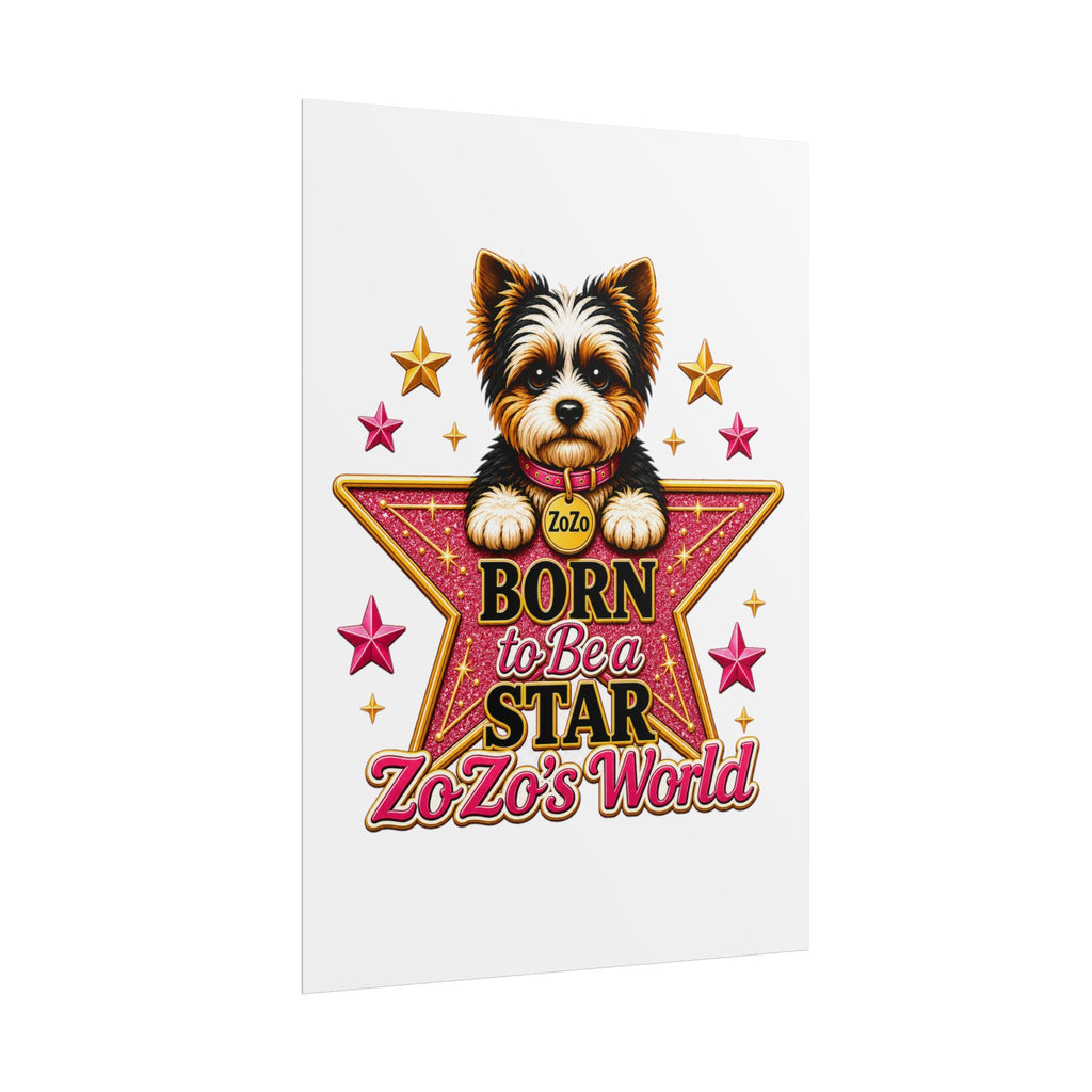 ZoZo’s World “Born to Be a Star” Poster