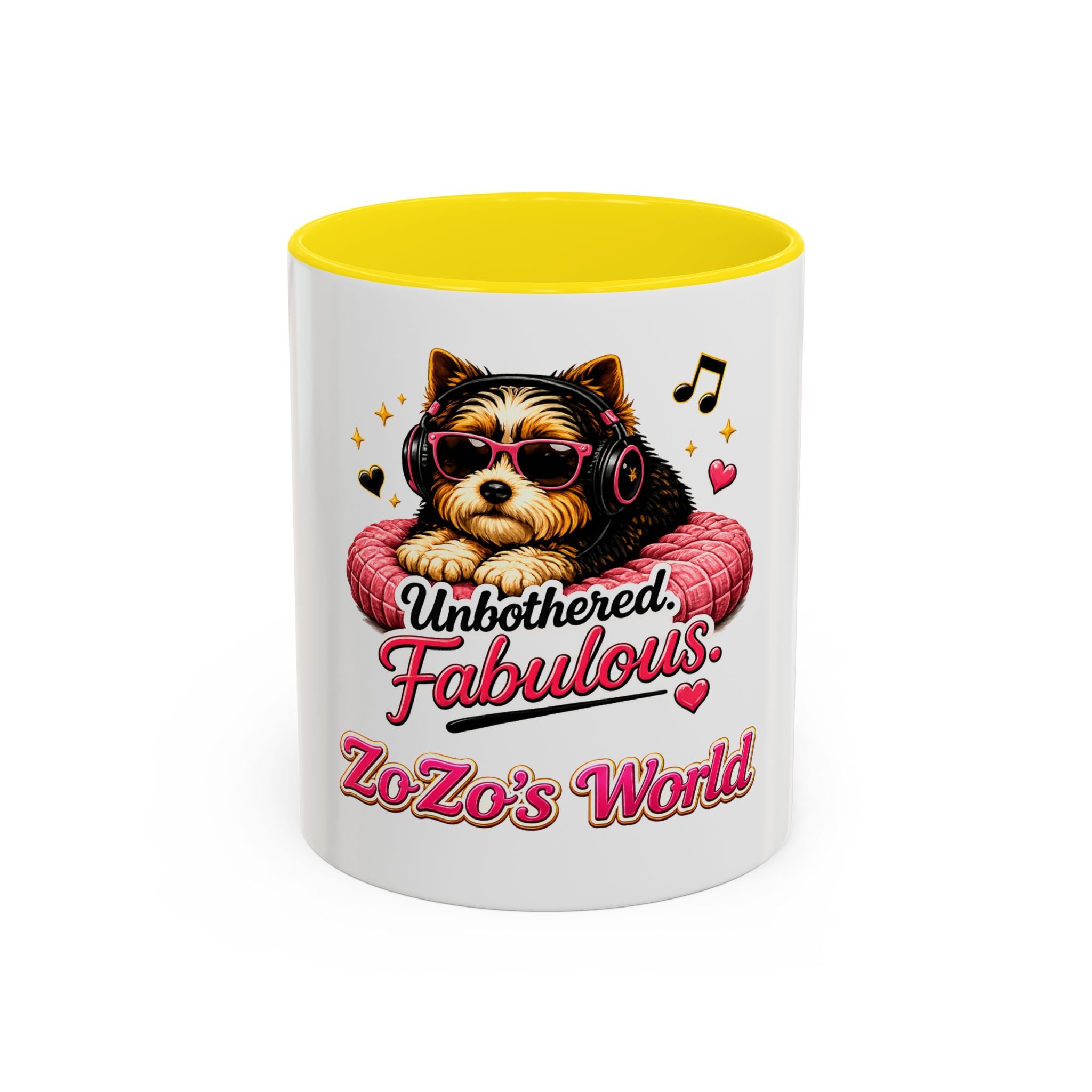 ZoZo’s World “Unbothered and Fabulous” Ceramic Mug