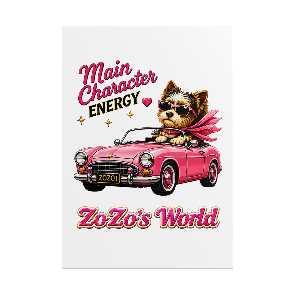 ZoZo’s World “Main Character Energy” Poster