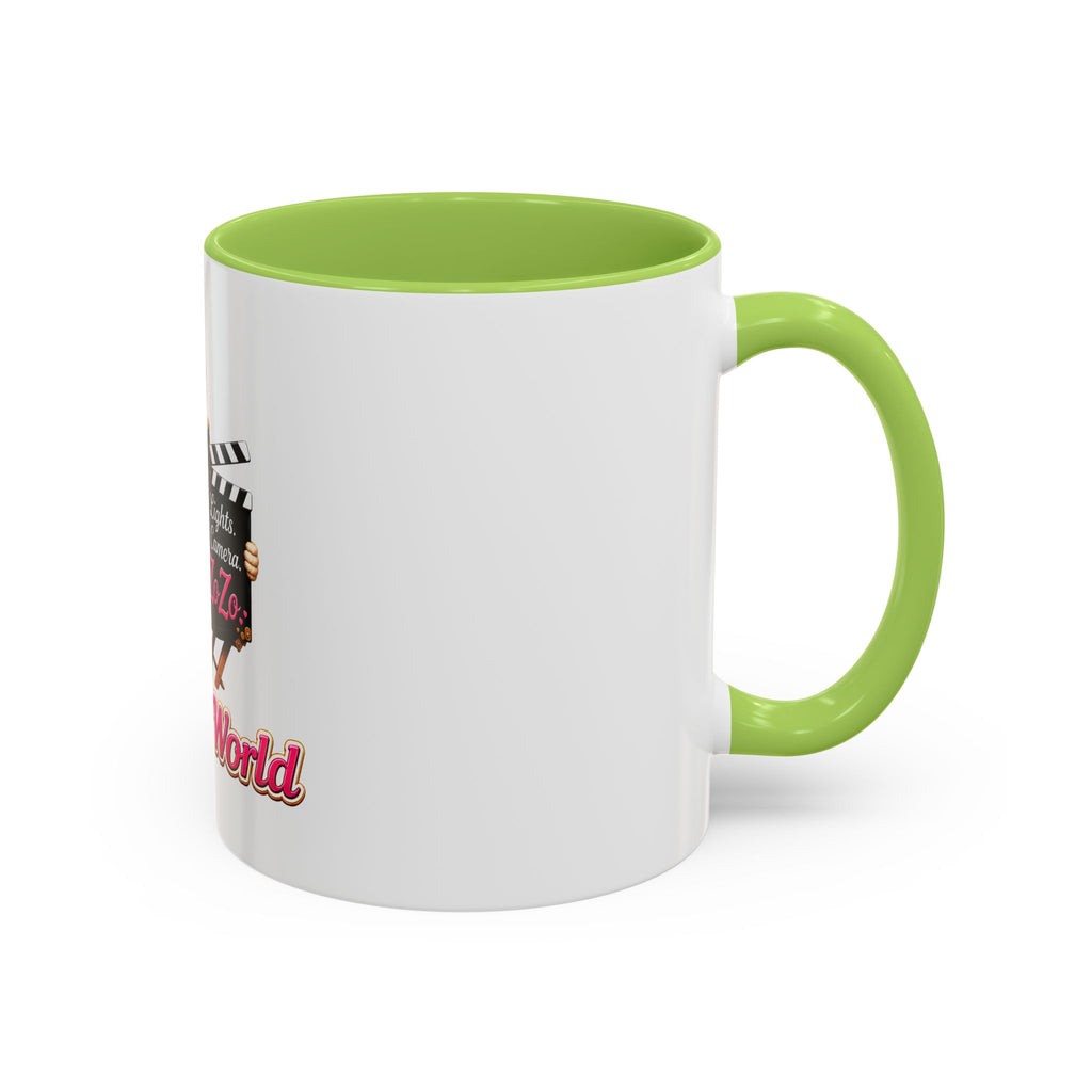 ZoZo’s World “Lights. Camera. ZoZo.” Ceramic Mug