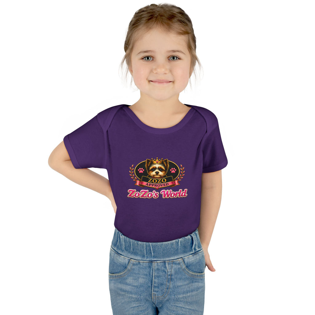 ZoZo’s World “ZoZo Approved” Baby Bodysuit