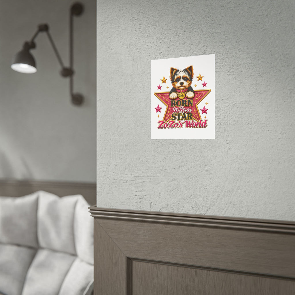 ZoZo’s World “Born to Be a Star” Poster