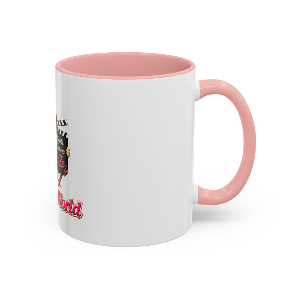ZoZo’s World “Lights. Camera. ZoZo.” Ceramic Mug