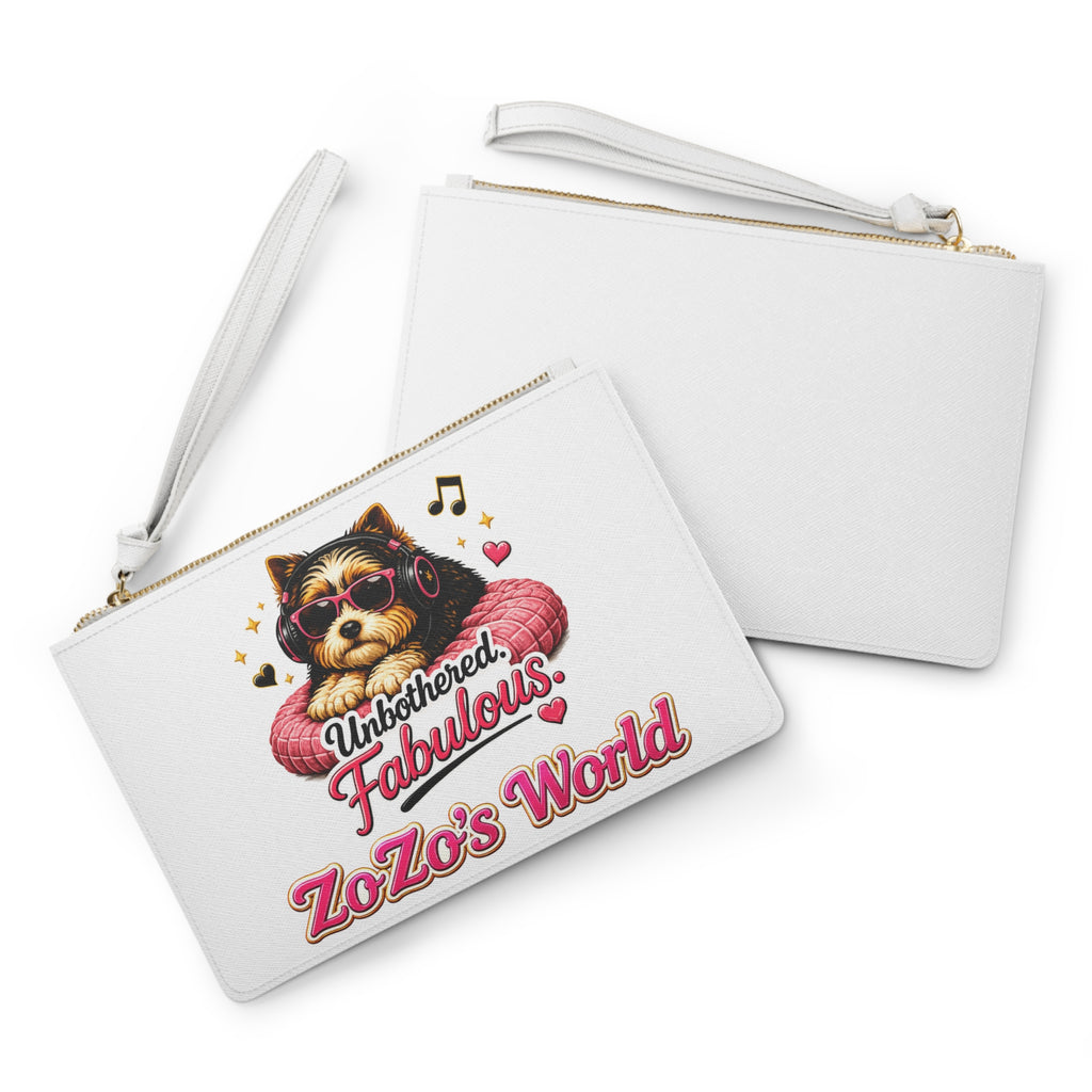 ZoZo’s World “Unbothered. Fabulous.” Clutch