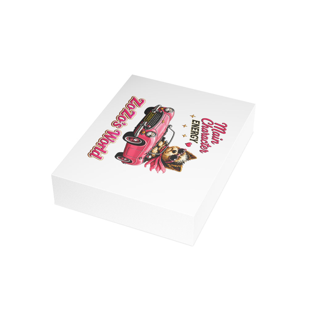 ZoZo’s World “Main Character Energy” Postcards (envelopes included)