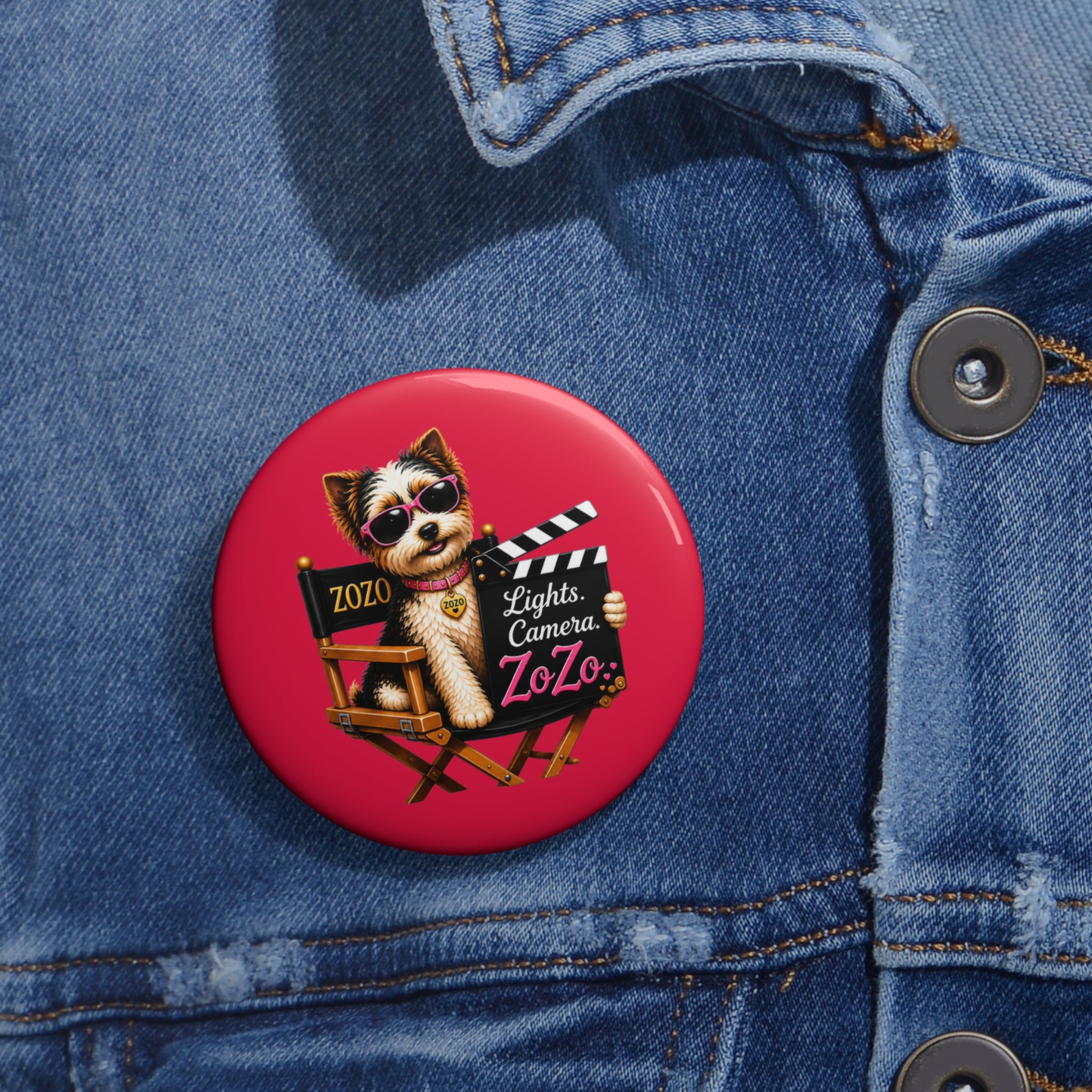 Copy of ZoZo’s World “Cozy and Chic” Pin Button