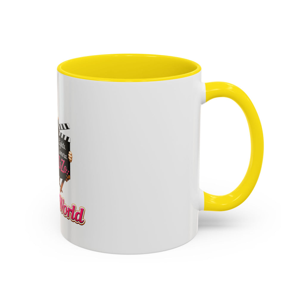 ZoZo’s World “Lights. Camera. ZoZo.” Ceramic Mug