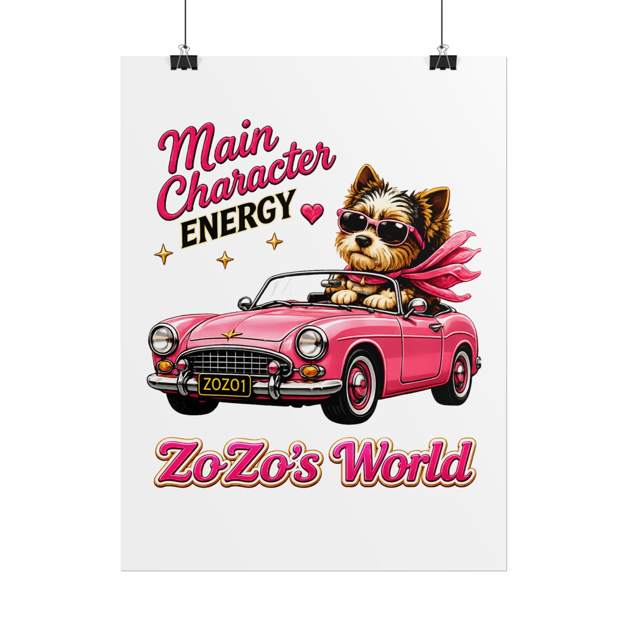 ZoZo’s World “Main Character Energy” Poster