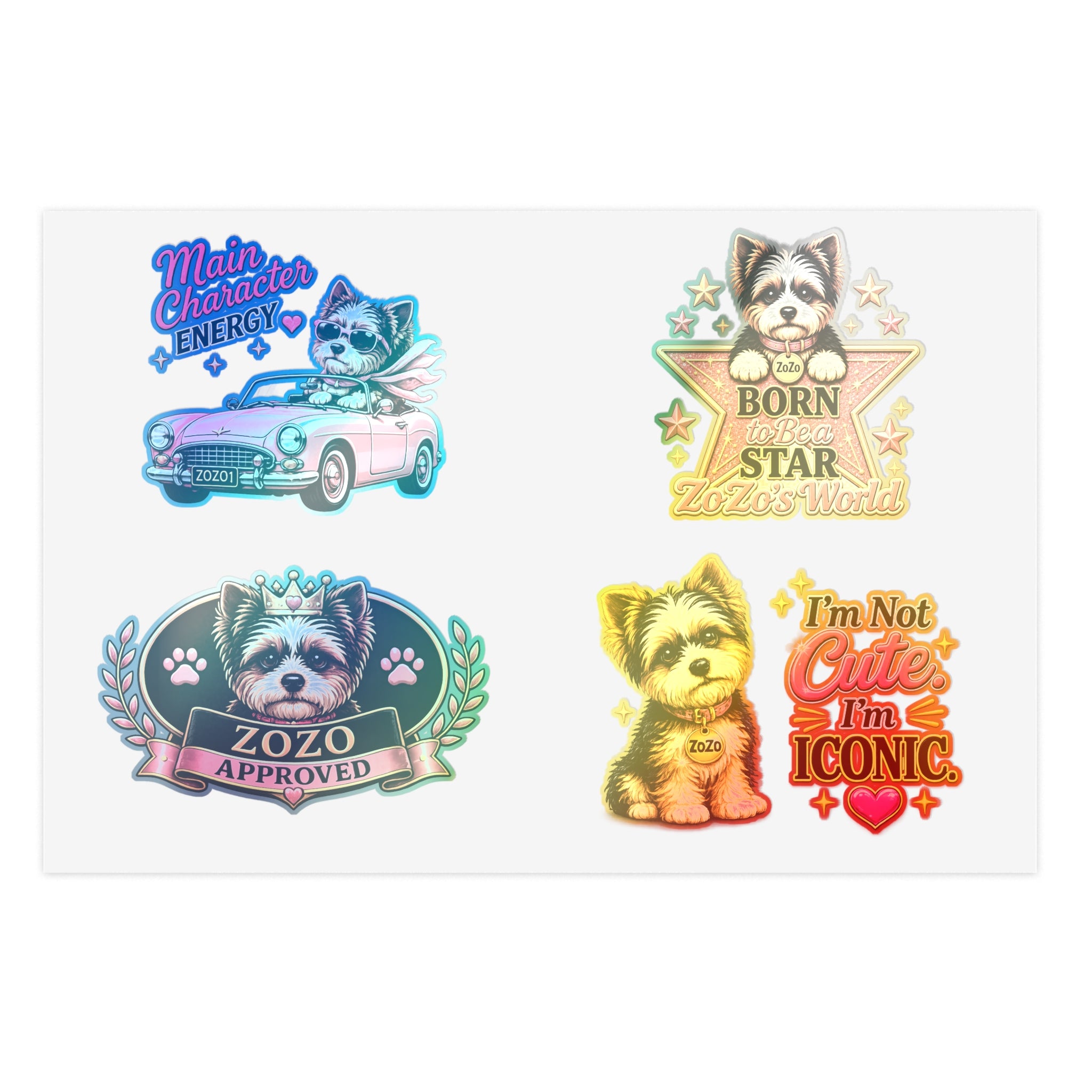 ZoZo’s World Sticker Sheet