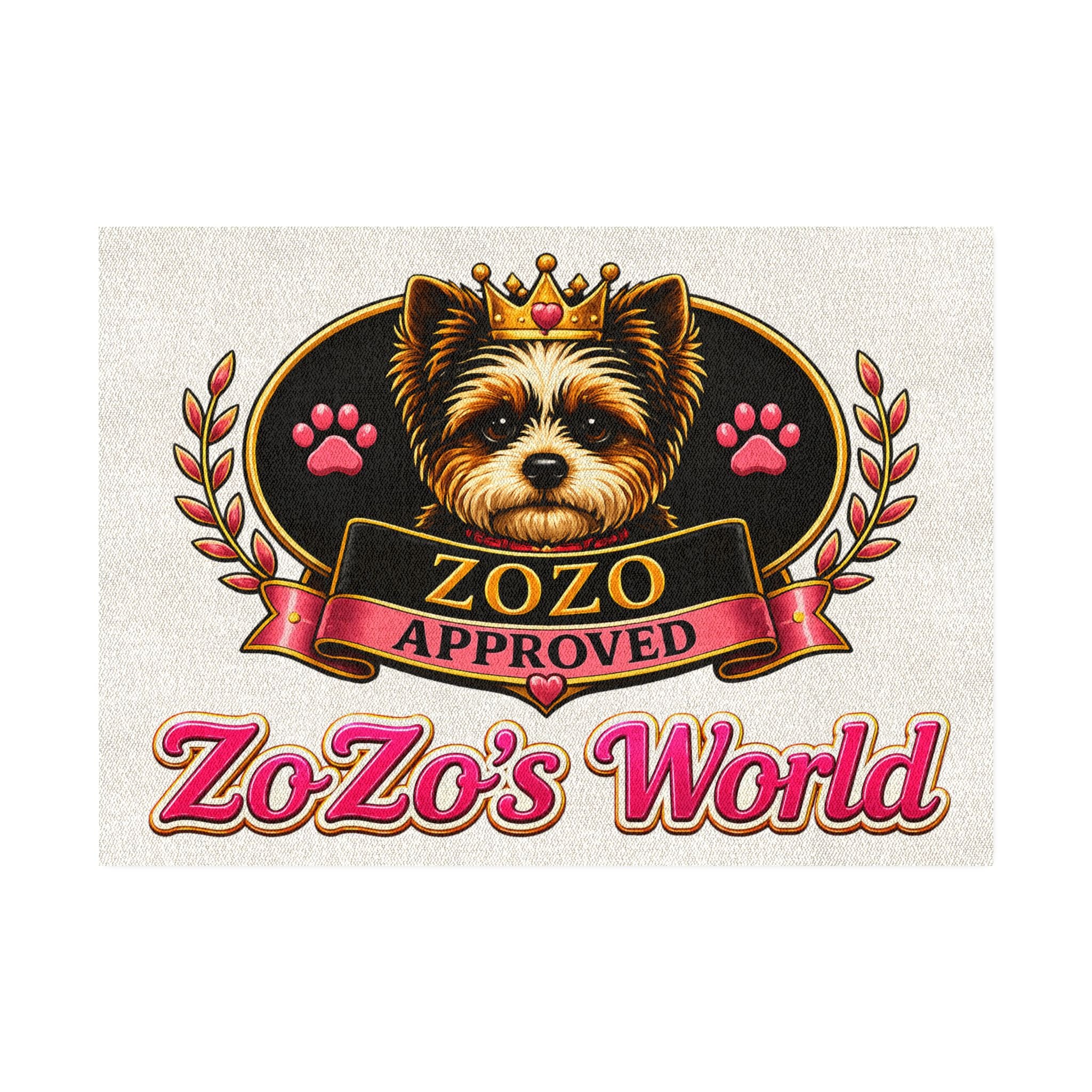 ZoZo’s World “ZoZo Approved” Rug