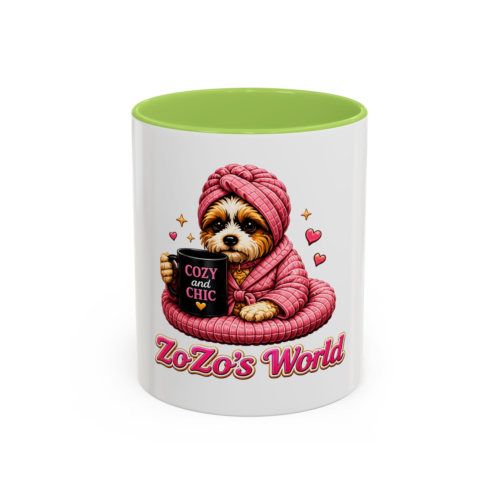 ZoZo’s World “Cozy & Chic” Ceramic Mug