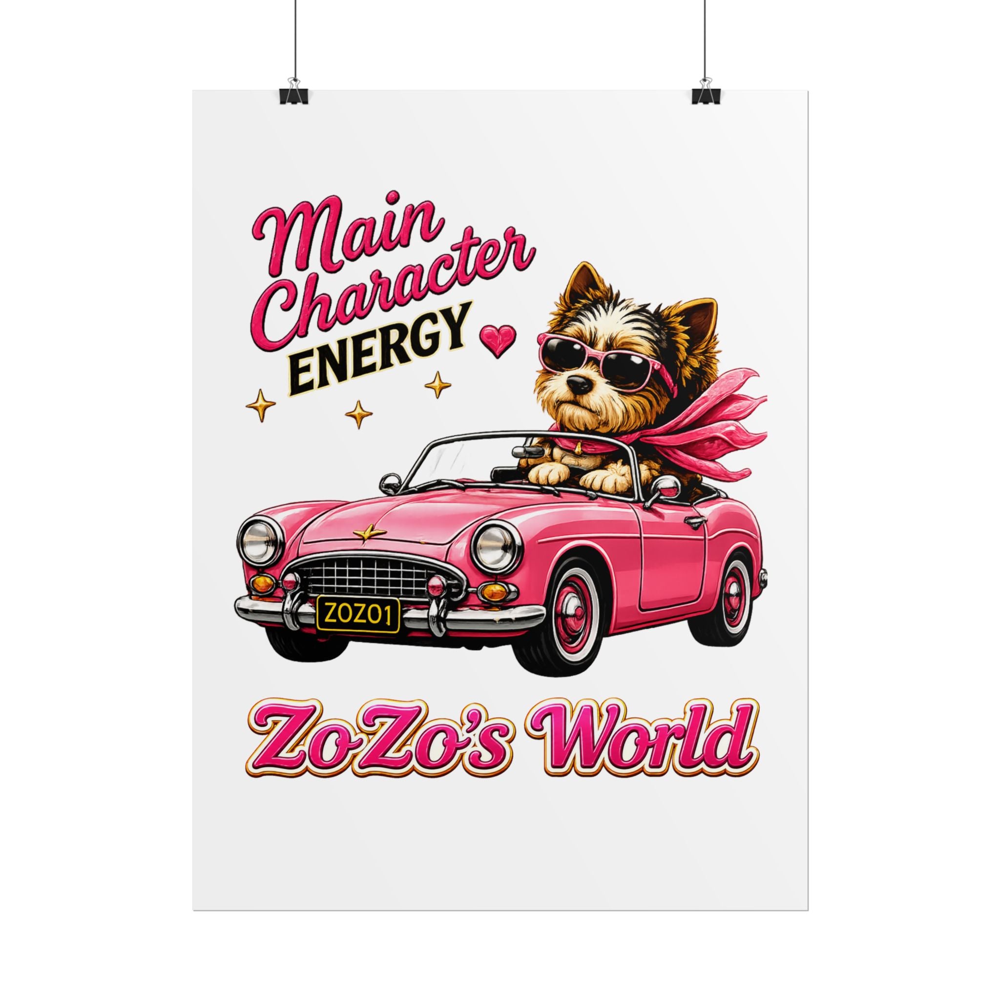 ZoZo’s World “Main Character Energy” Poster