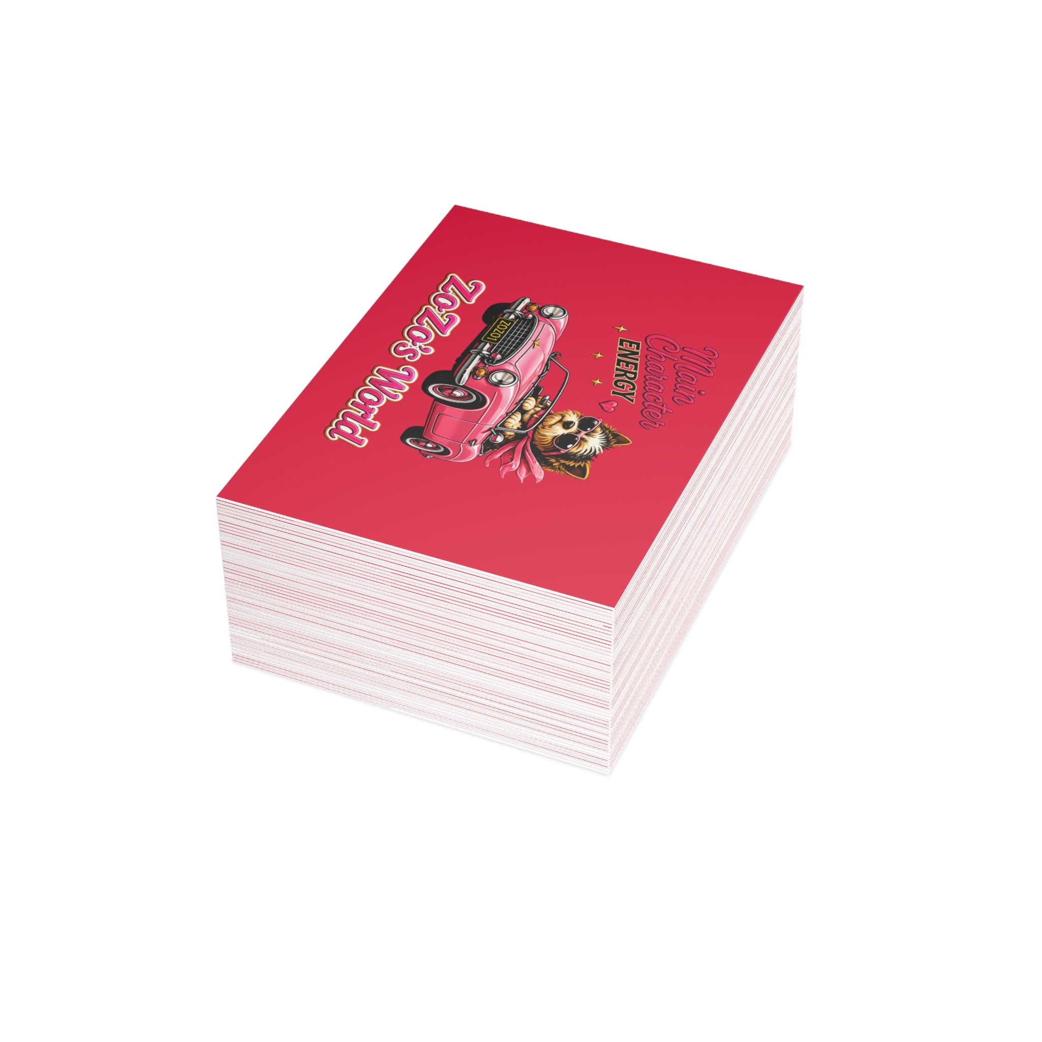 ZoZo’s World “Main Character Energy” Postcards (envelopes included)
