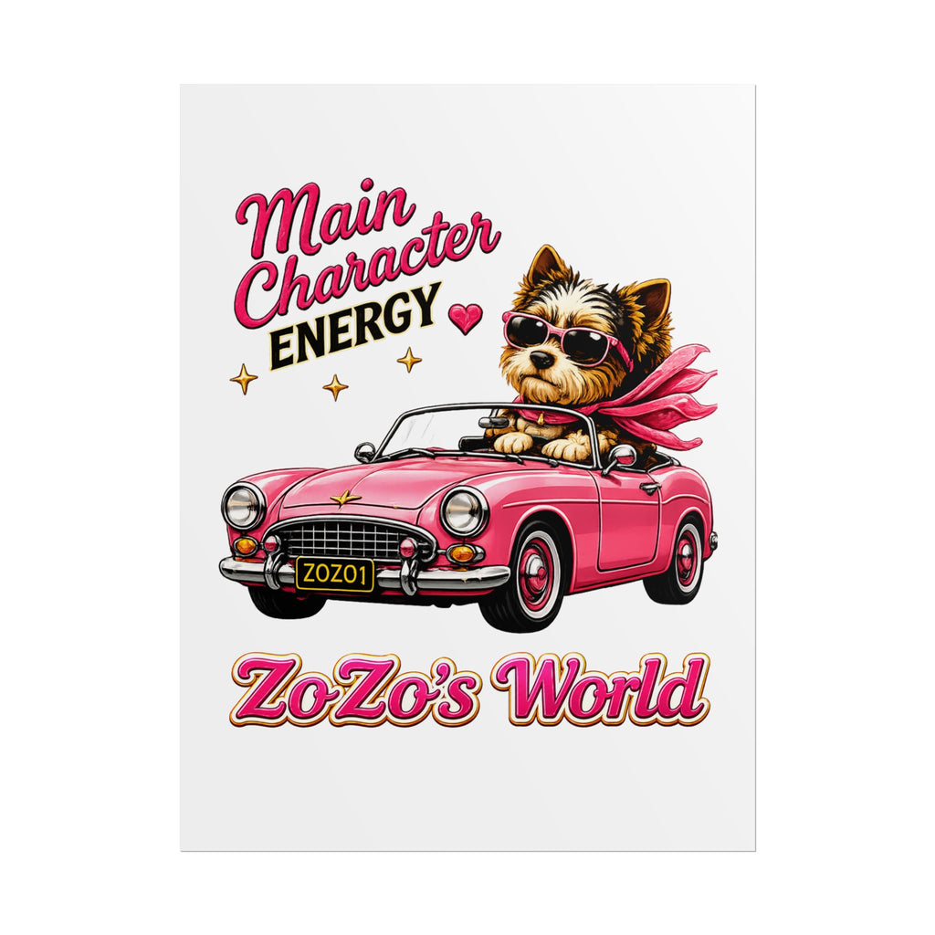 ZoZo’s World “Main Character Energy” Poster