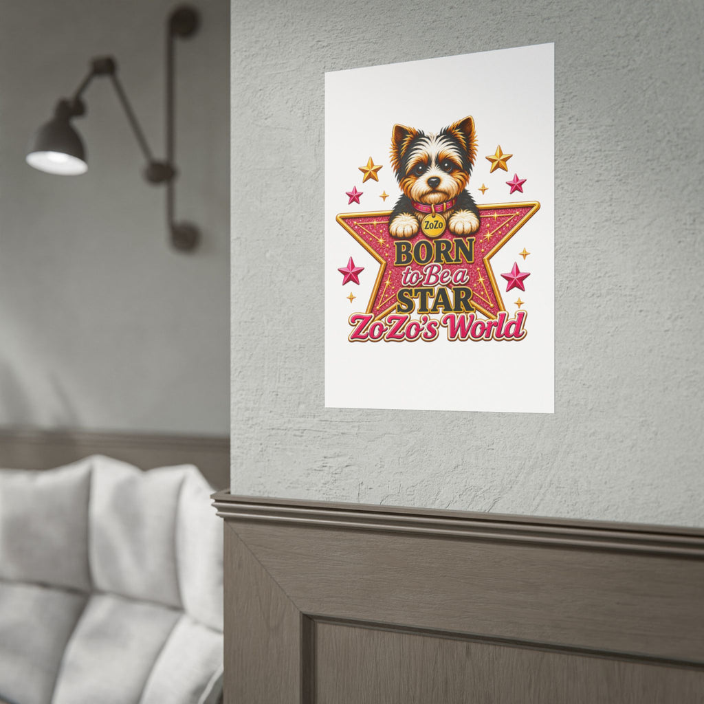 ZoZo’s World “Born to Be a Star” Poster