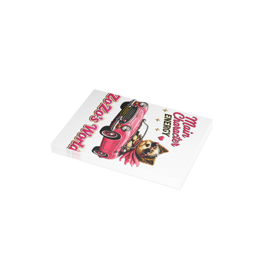 ZoZo’s World “Main Character Energy” Postcards (envelopes included)