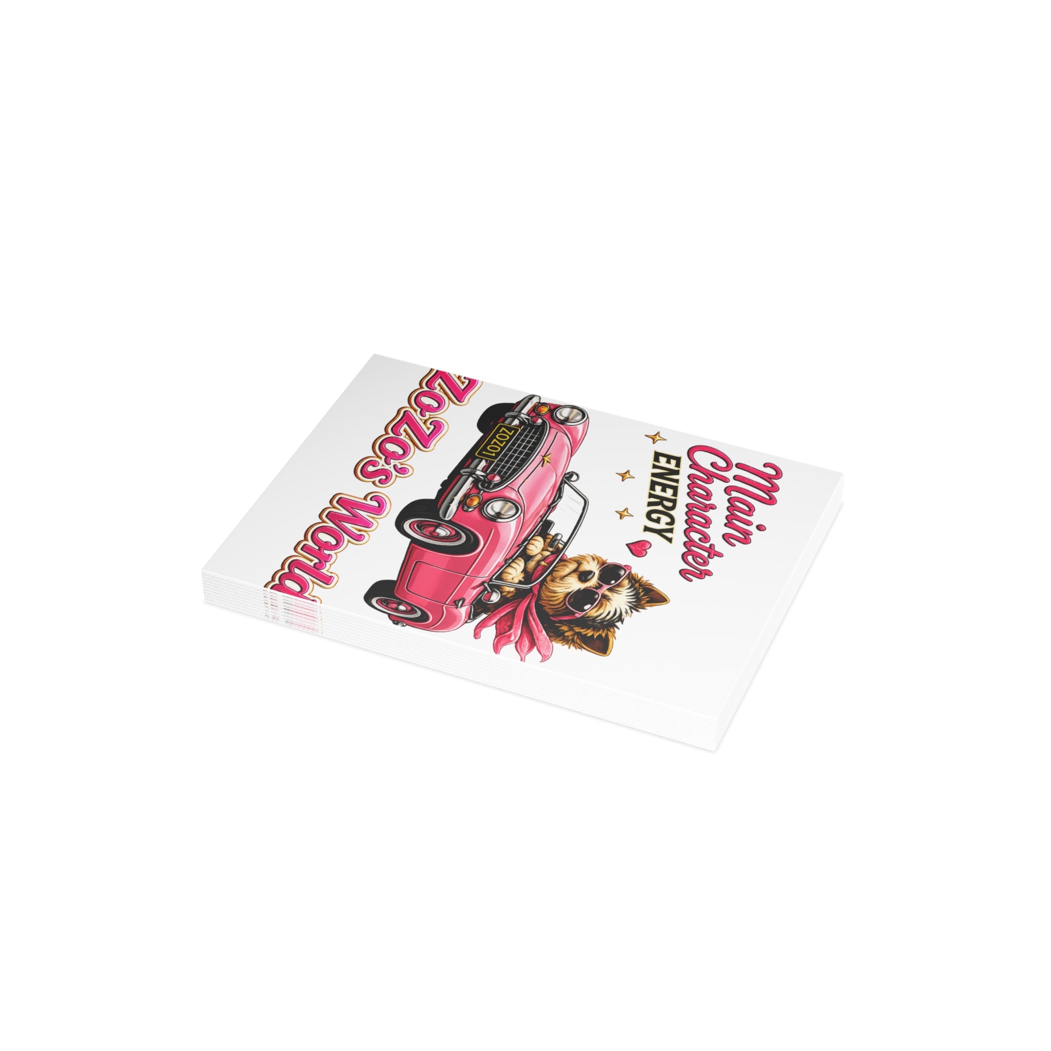 ZoZo’s World “Main Character Energy” Postcards (envelopes included)
