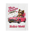ZoZo’s World “Main Character Energy” Plush Blanket
