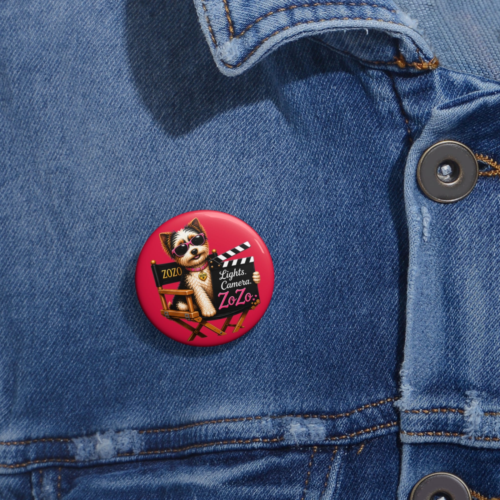Copy of ZoZo’s World “Cozy and Chic” Pin Button