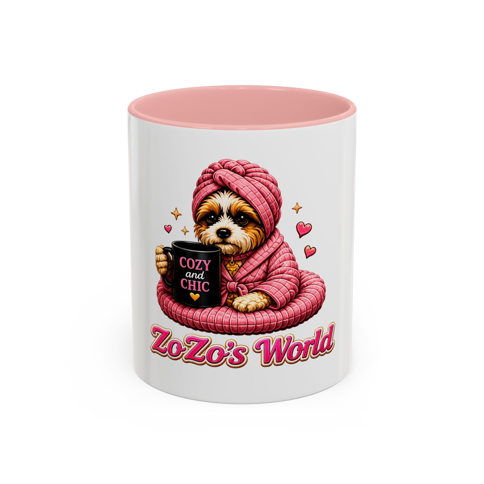 ZoZo’s World “Cozy & Chic” Ceramic Mug