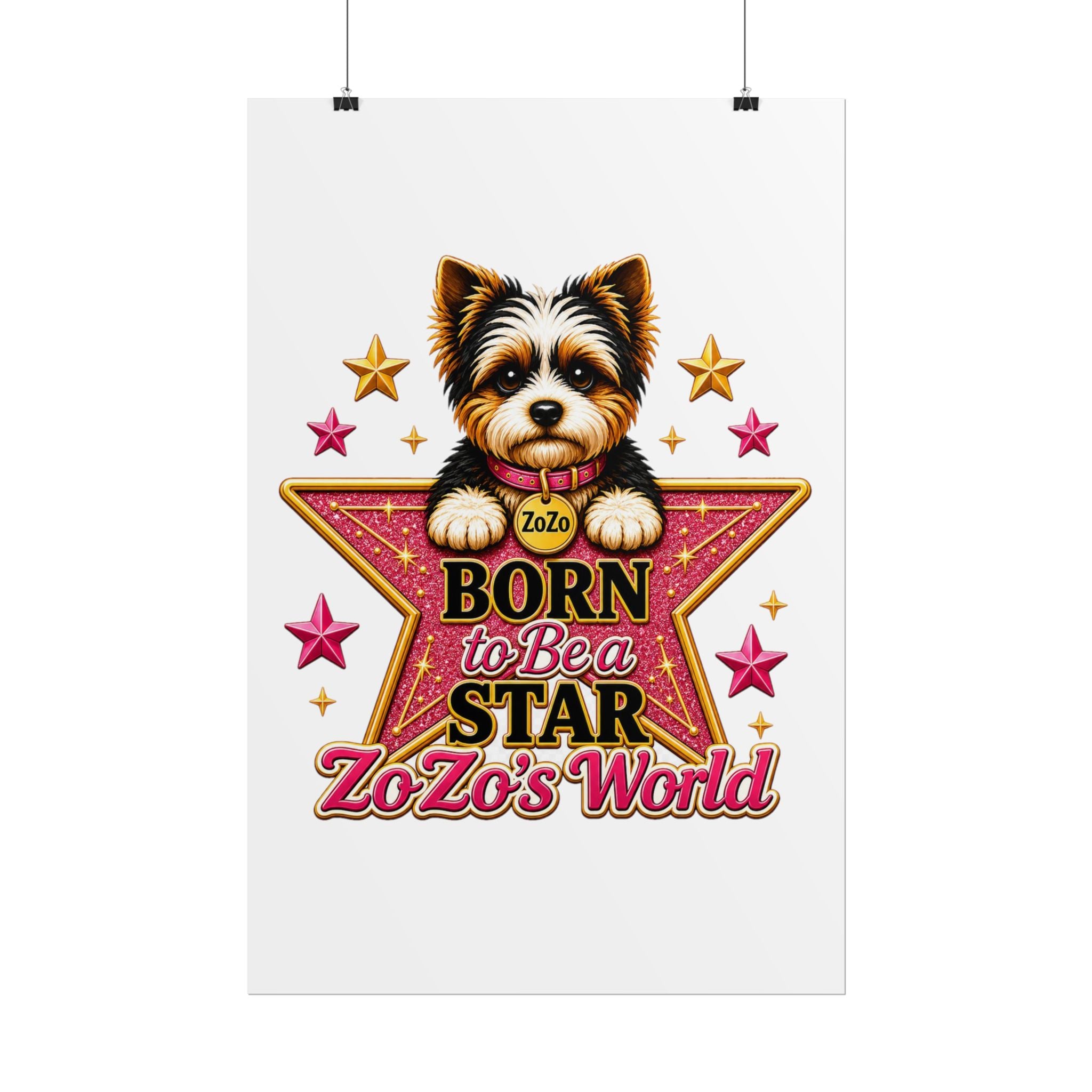 ZoZo’s World “Born to Be a Star” Poster