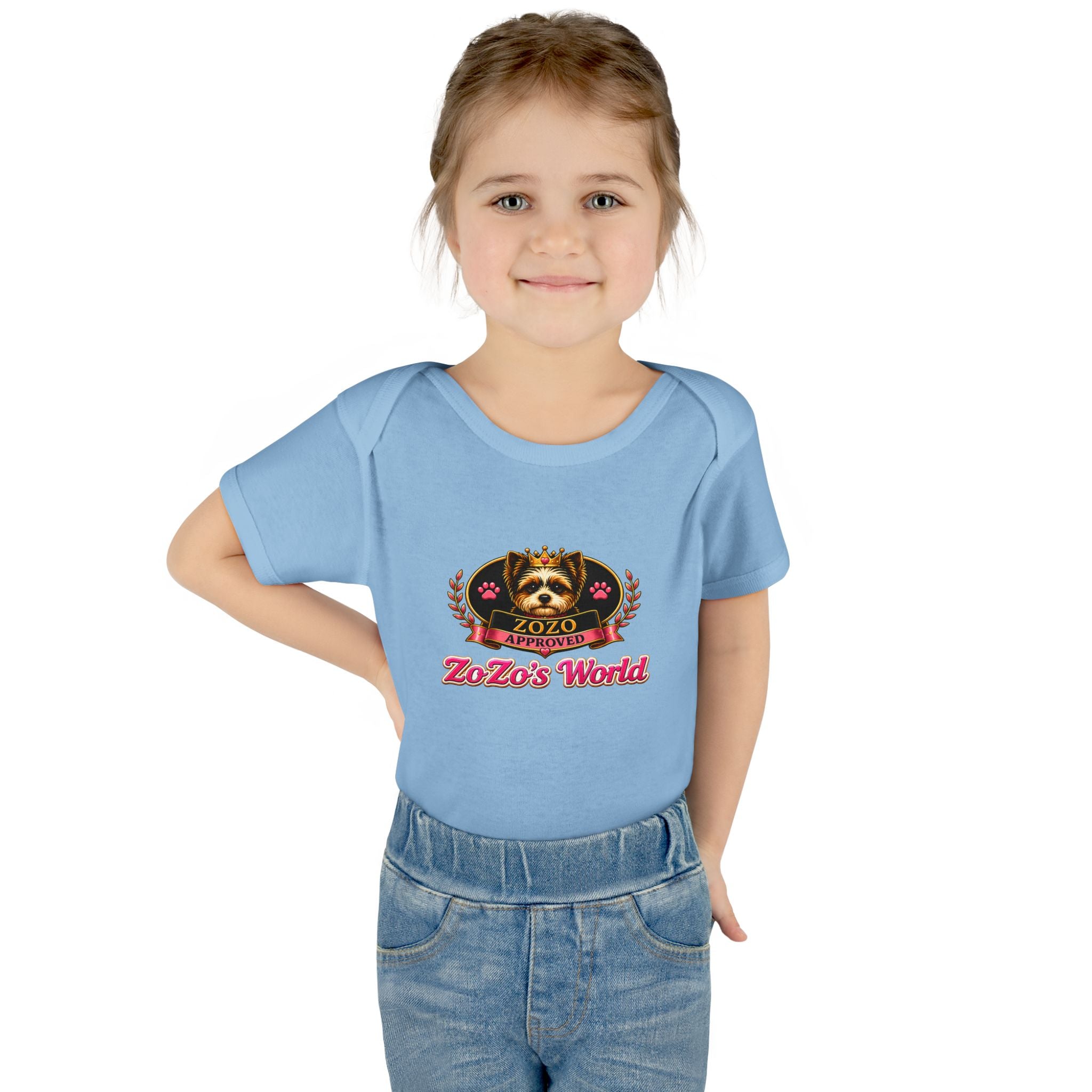 ZoZo’s World “ZoZo Approved” Baby Bodysuit