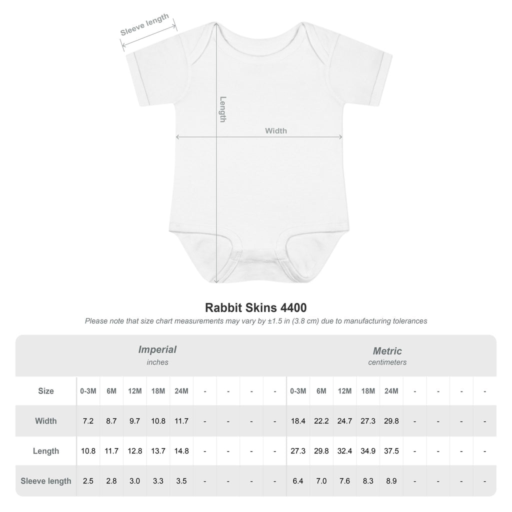 ZoZo’s World “Tiny But in Charge” Baby Bodysuit