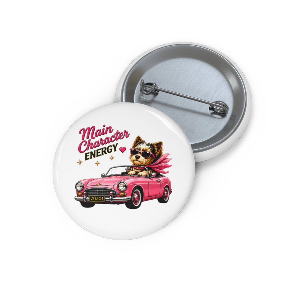 ZoZo’s World “Main Character Energy” Pin Button