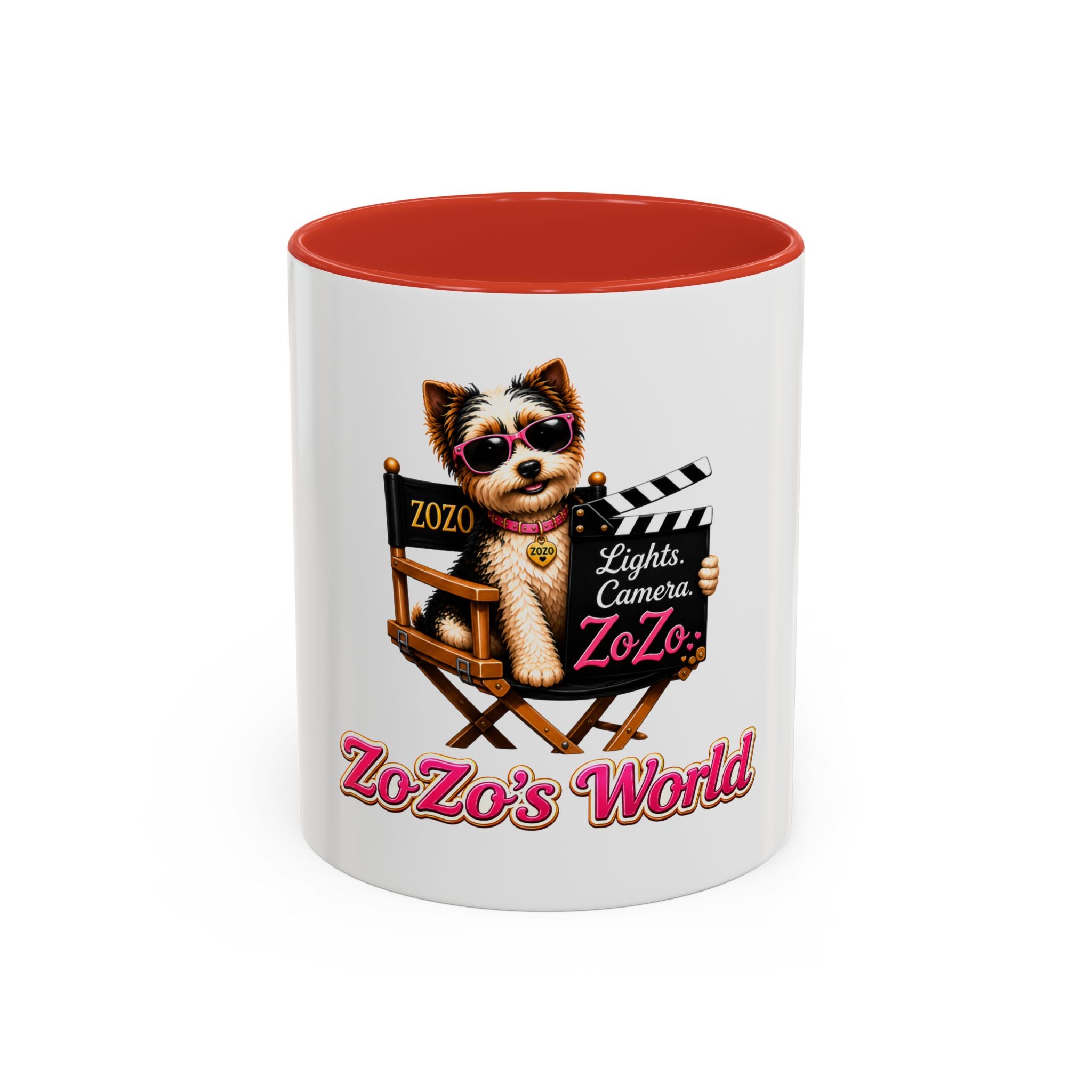ZoZo’s World “Lights. Camera. ZoZo.” Ceramic Mug