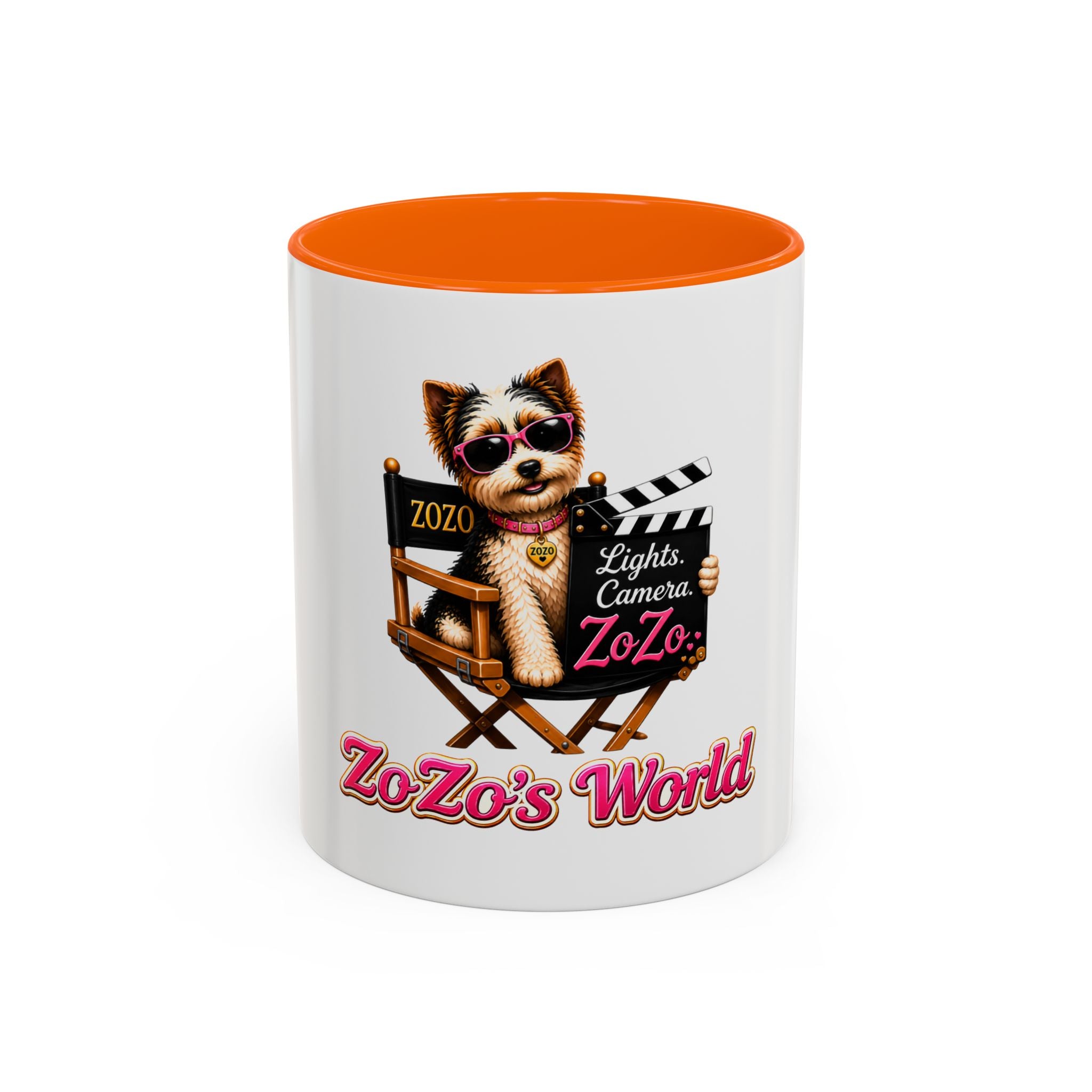 ZoZo’s World “Lights. Camera. ZoZo.” Ceramic Mug