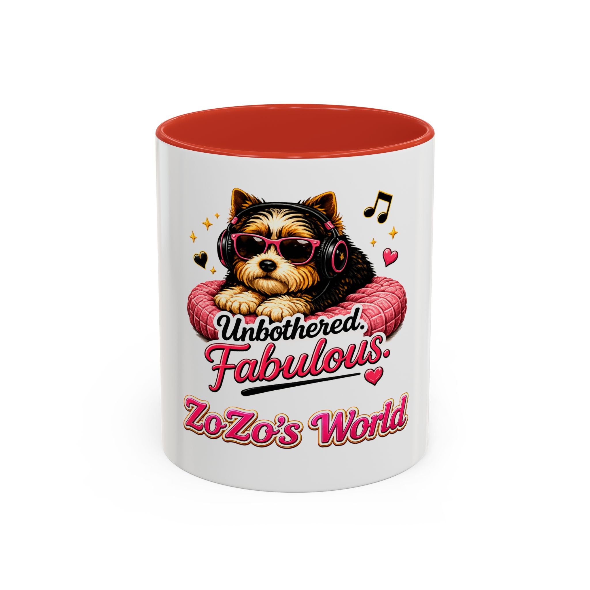 ZoZo’s World “Unbothered and Fabulous” Ceramic Mug