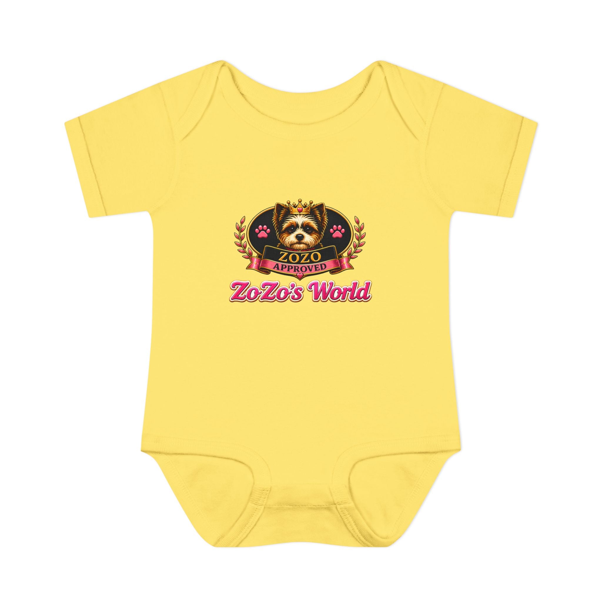 ZoZo’s World “ZoZo Approved” Baby Bodysuit