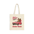 ZoZo’s World "Main Character Energy" Cotton Canvas Tote Bag