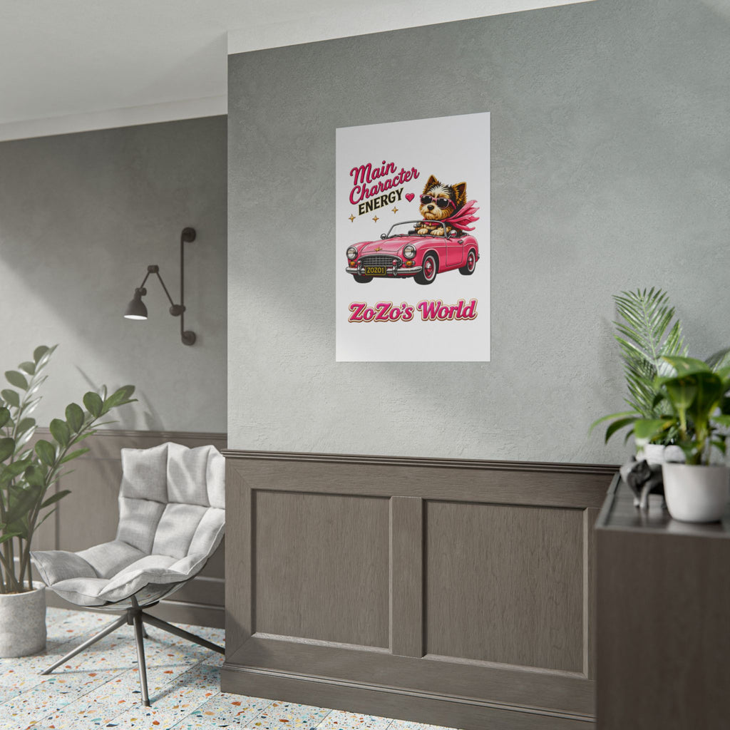 ZoZo’s World “Main Character Energy” Poster