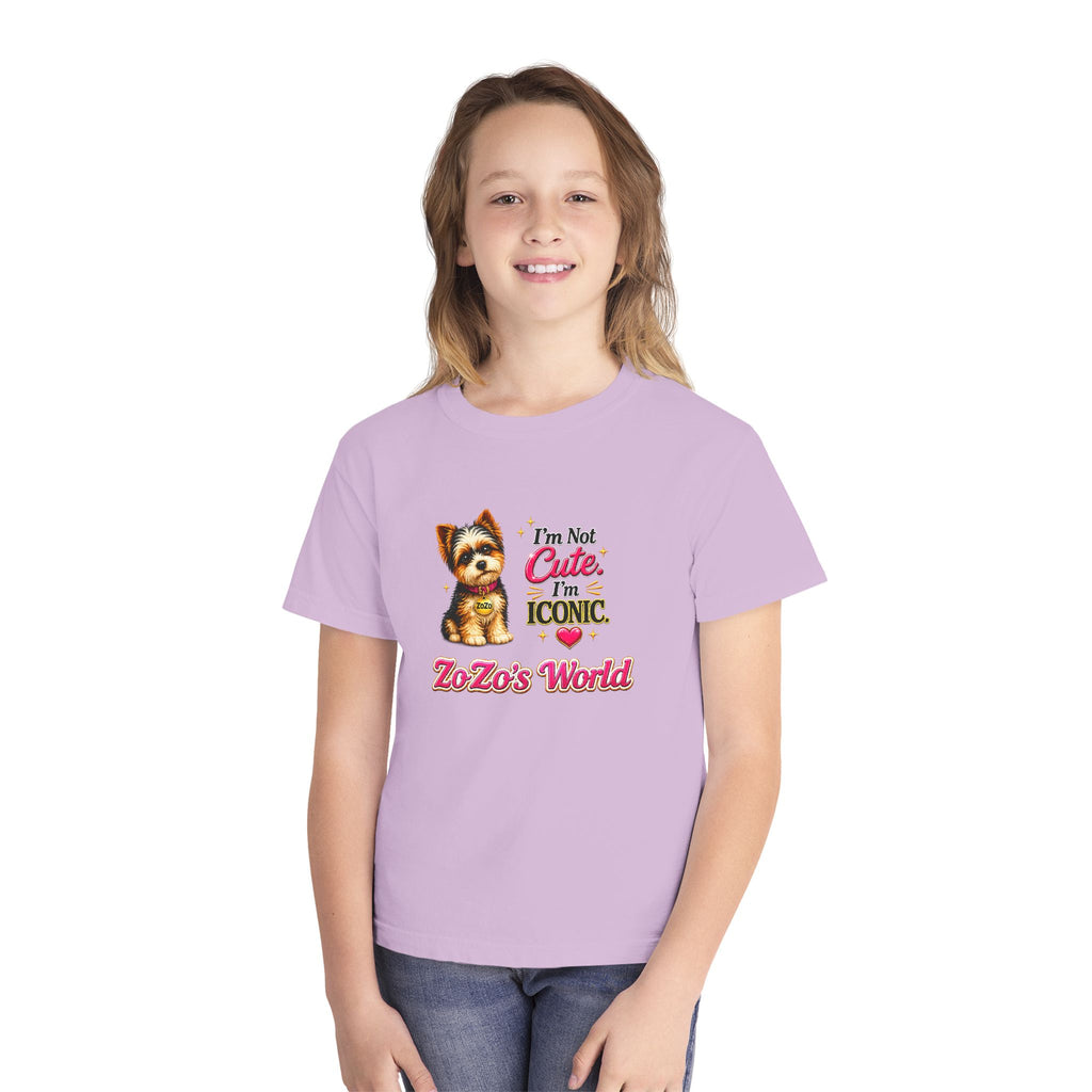ZoZo’s World “I’m Not Cute. I’m Iconic.” T-Shirt