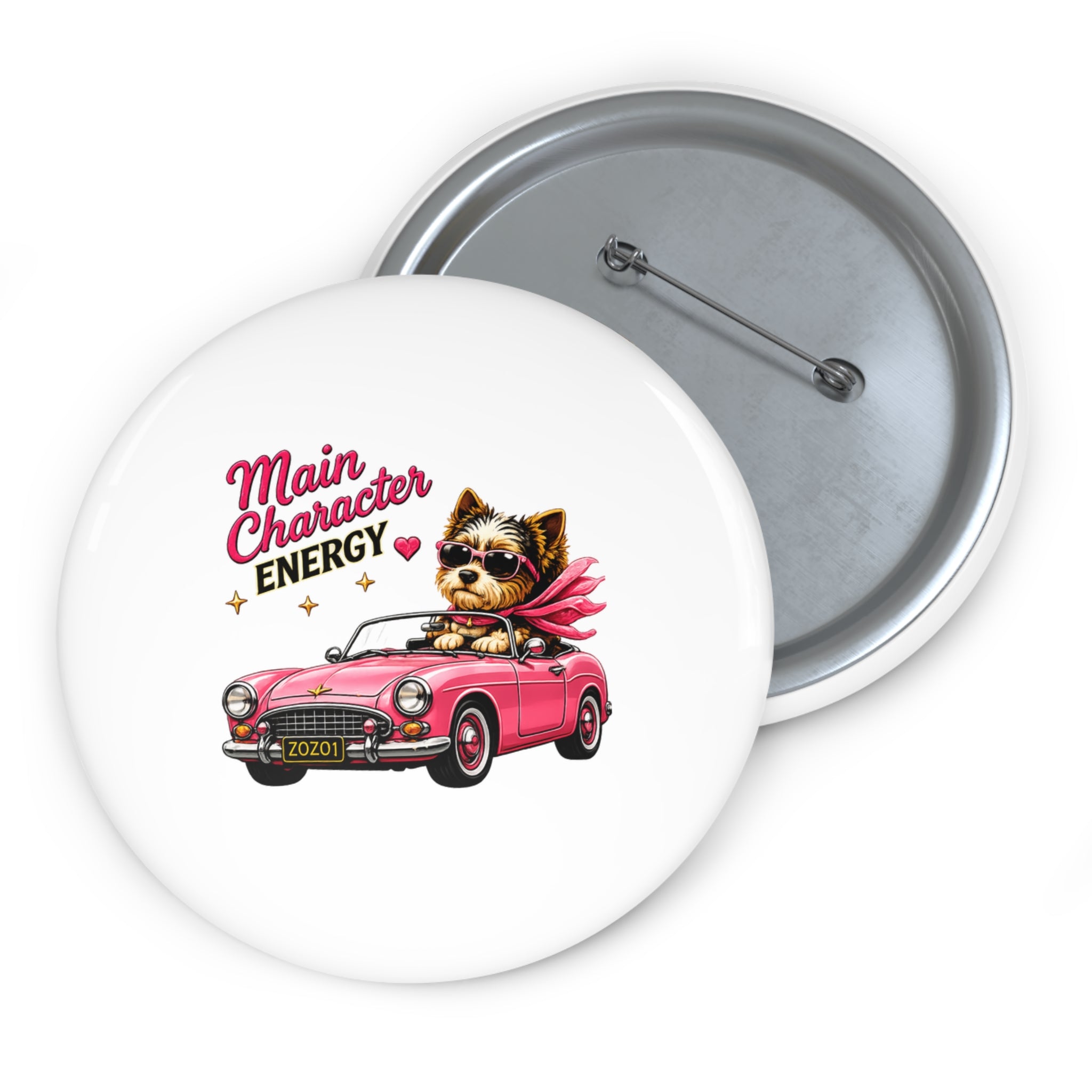 ZoZo’s World “Main Character Energy” Pin Button