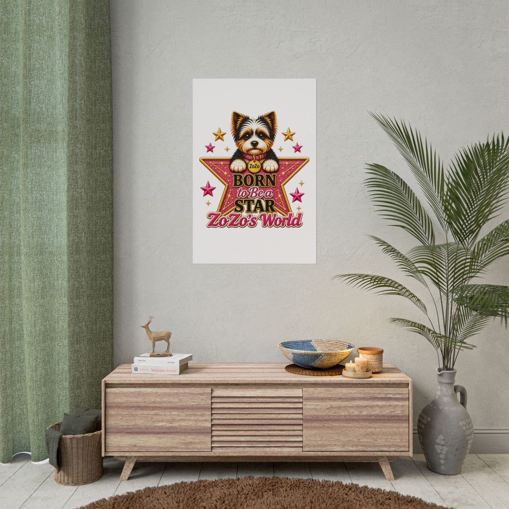ZoZo’s World “Born to Be a Star” Poster