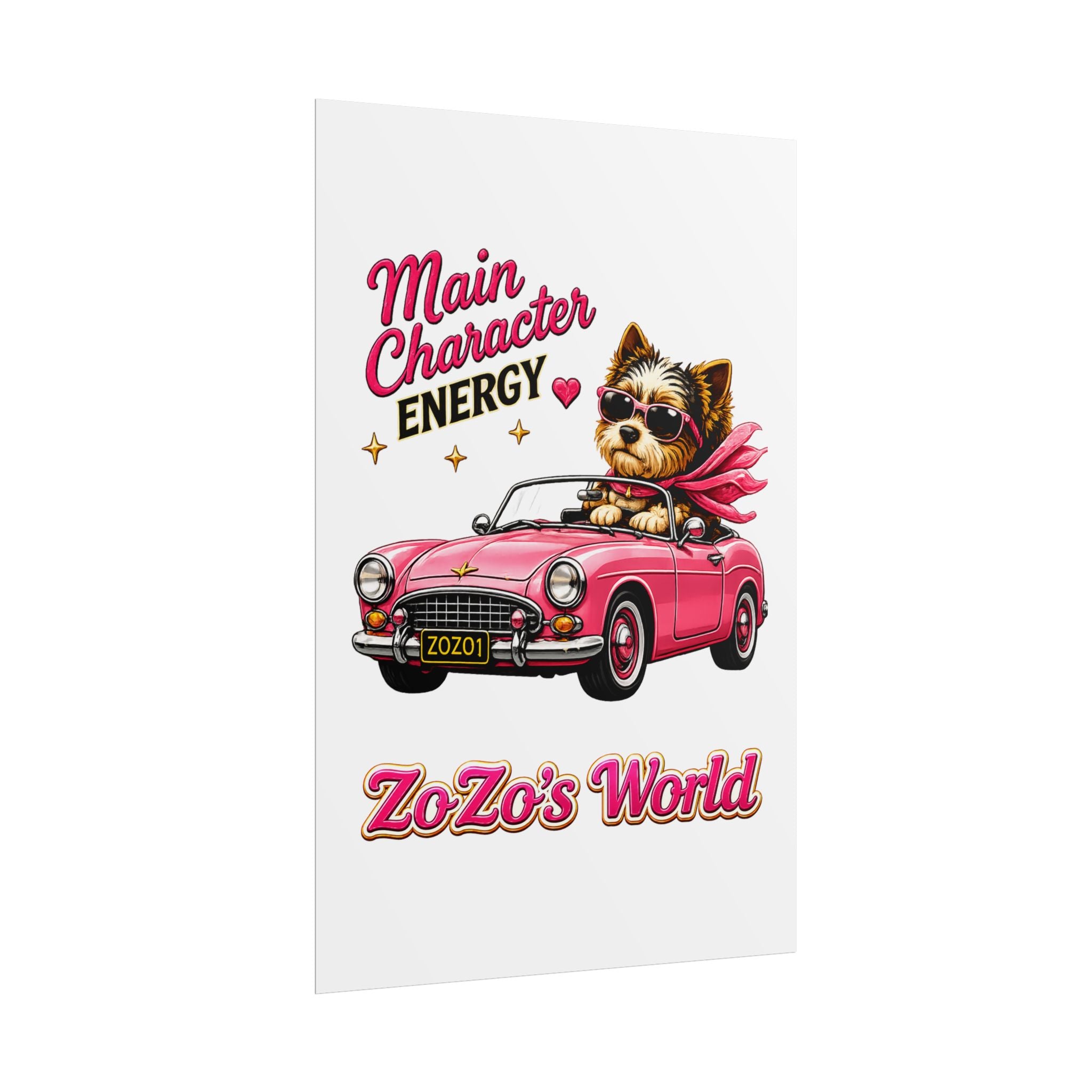 ZoZo’s World “Main Character Energy” Poster