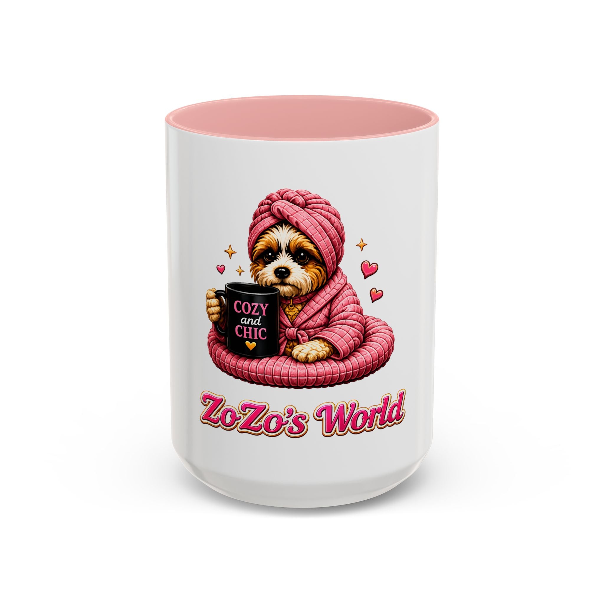 ZoZo’s World “Cozy & Chic” Ceramic Mug