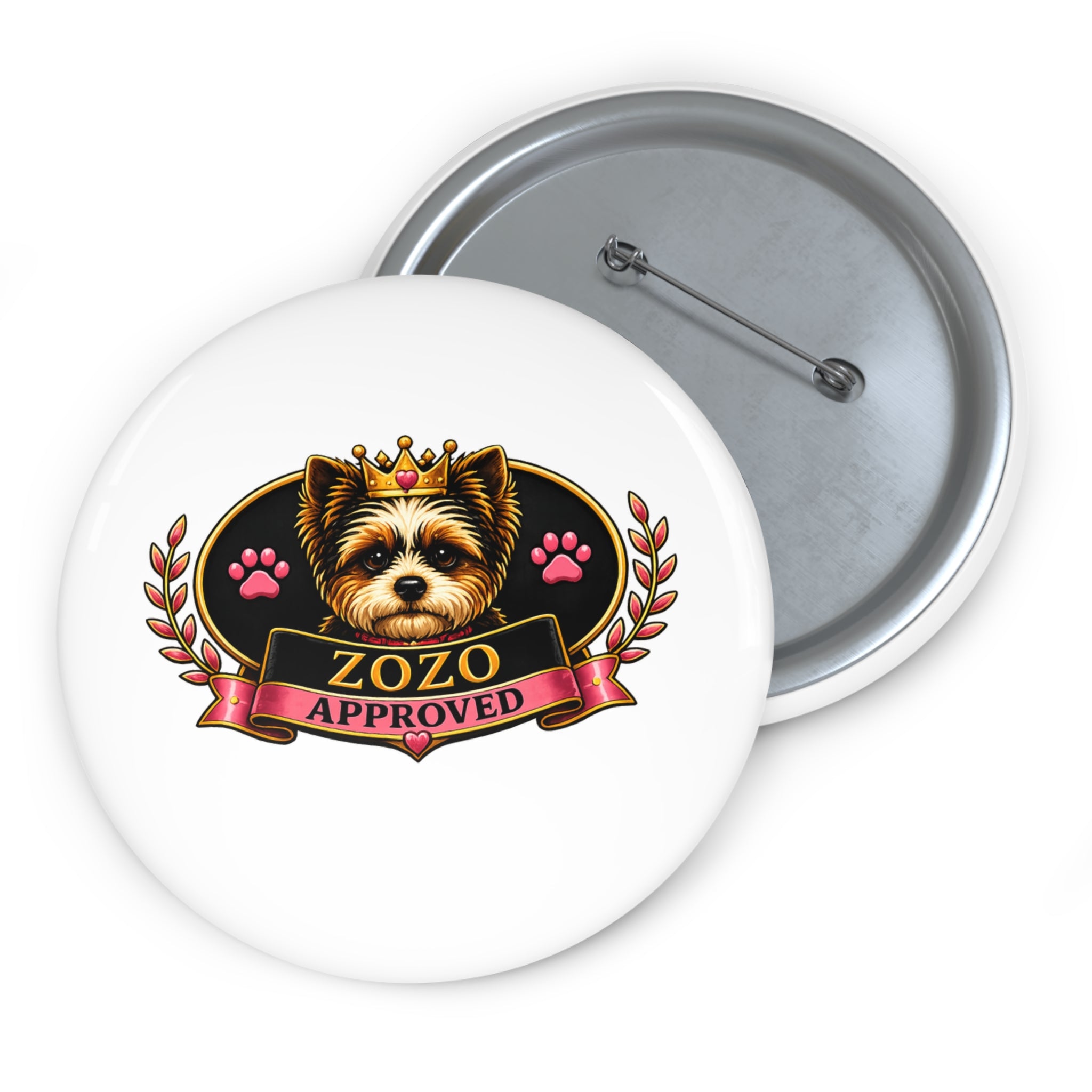 ZoZo’s World “ZoZo Approved” Pin Button