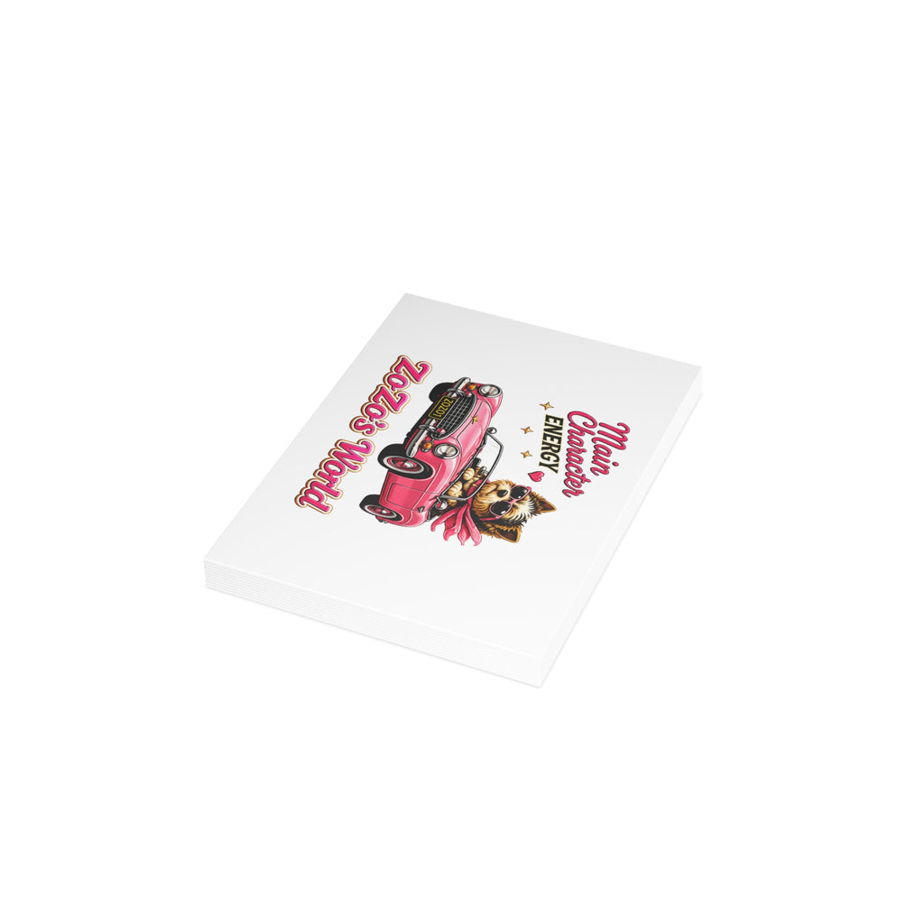 ZoZo’s World “Main Character Energy” Postcards (envelopes included)
