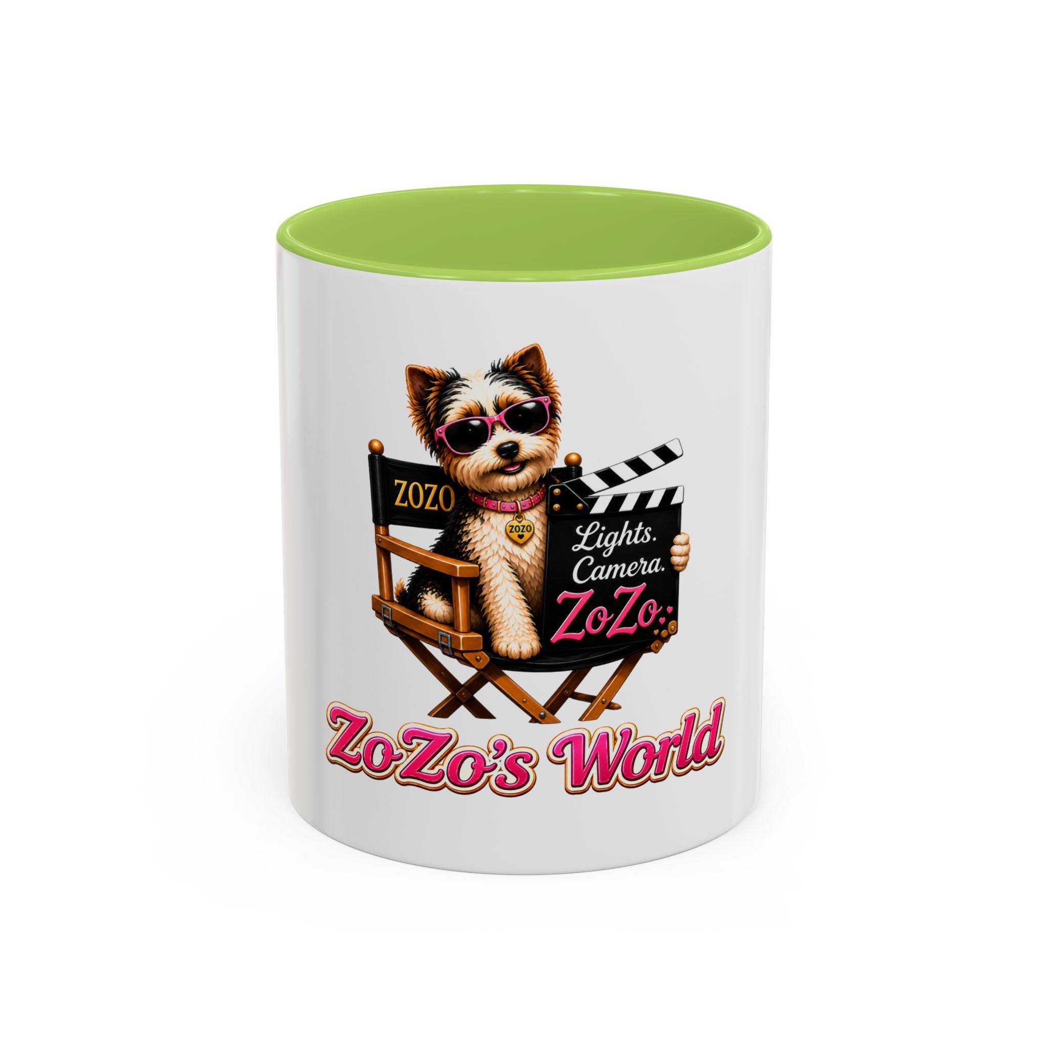 ZoZo’s World “Lights. Camera. ZoZo.” Ceramic Mug