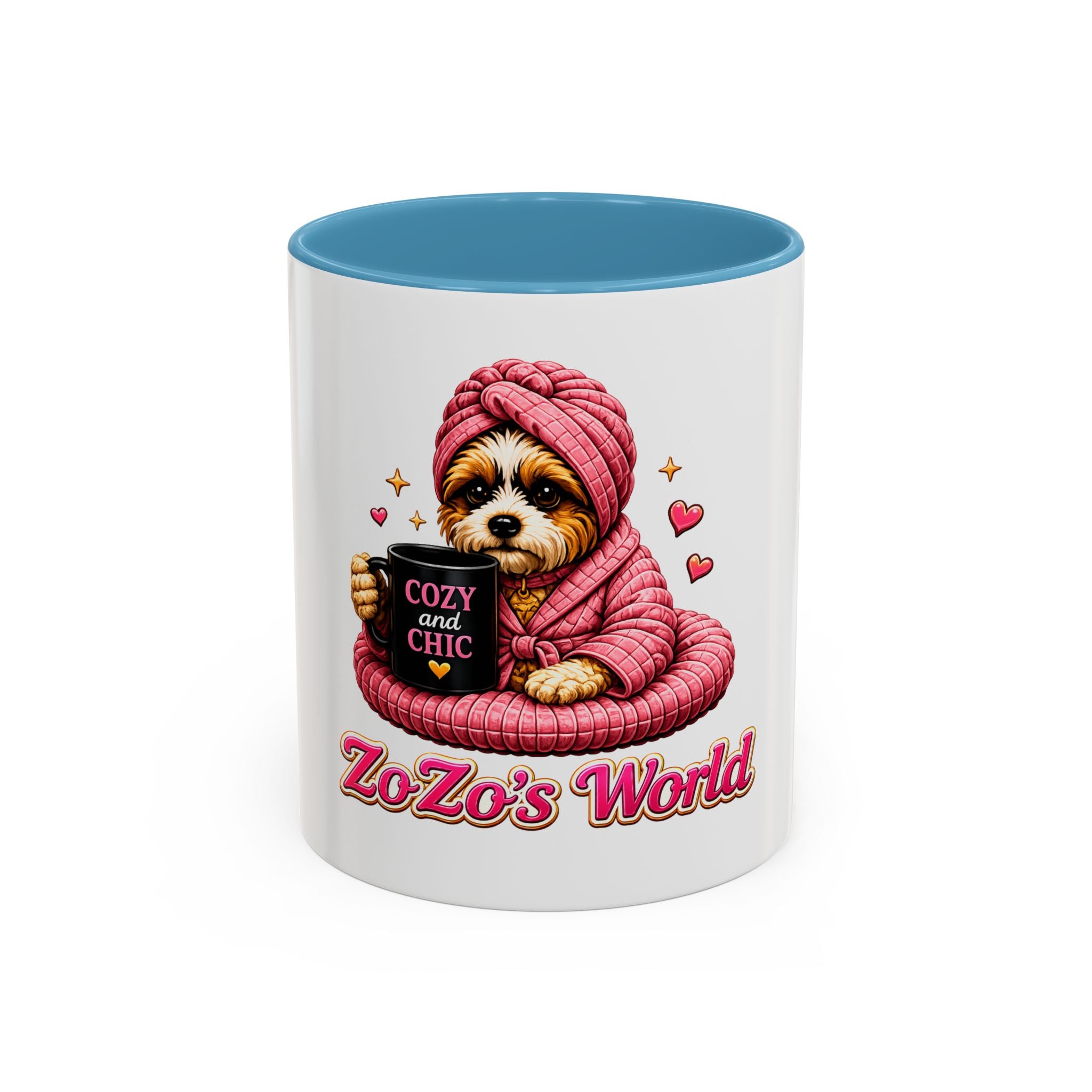 ZoZo’s World “Cozy & Chic” Ceramic Mug